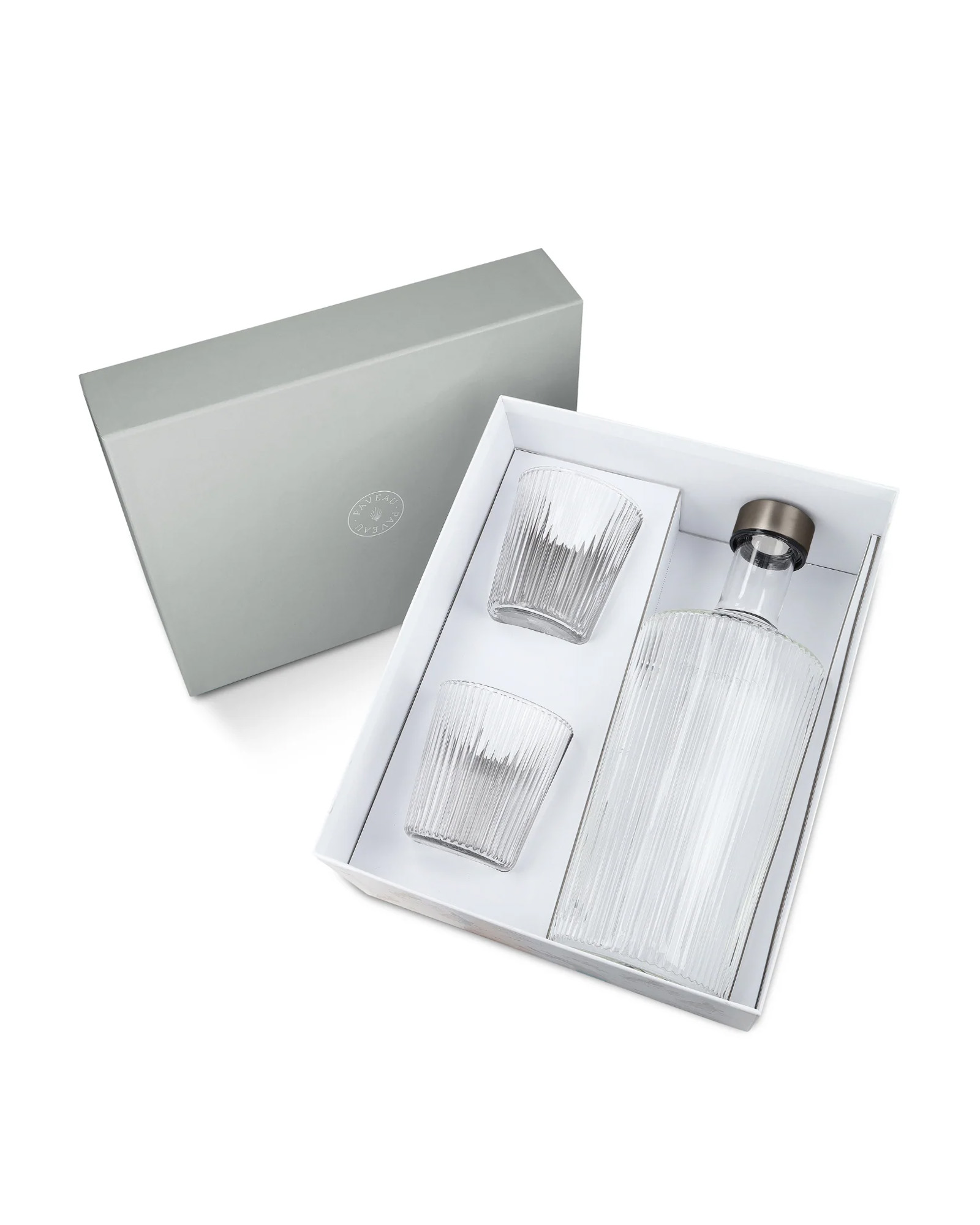 Box RIBBED White heaven