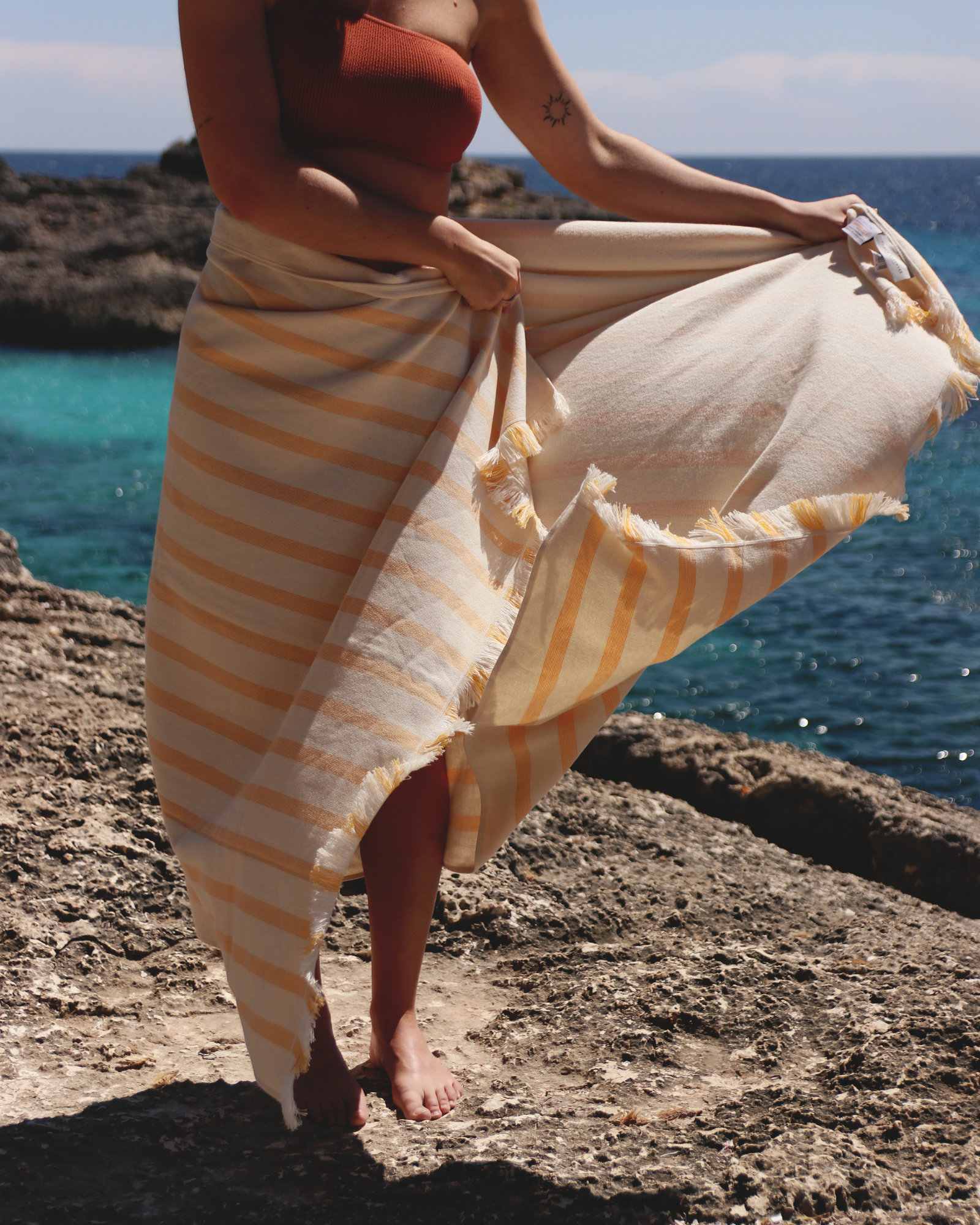 Drap de plage HOLIDAY Gold