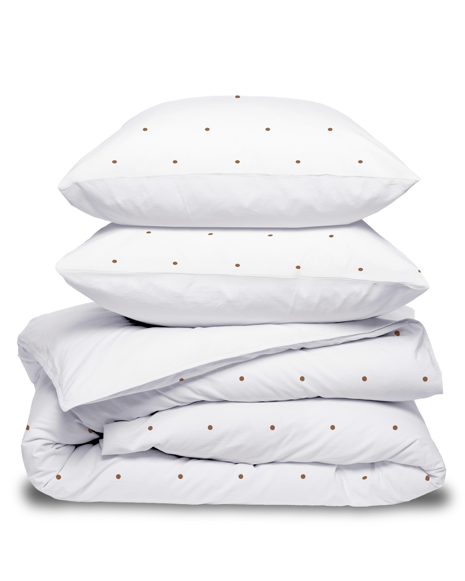 Dekbedset DOTS Cinnamon