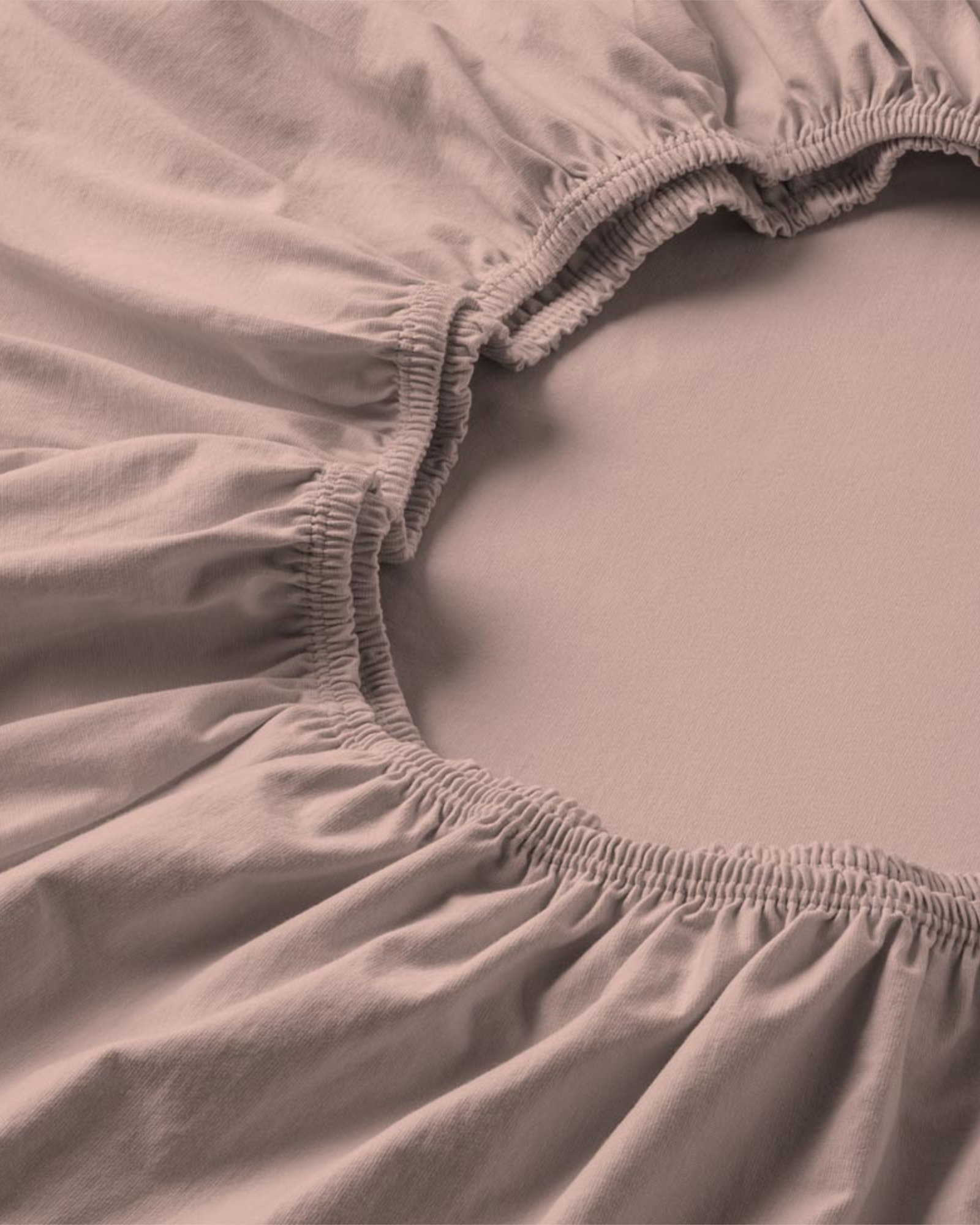 Fitted sheet JERSEY rosa