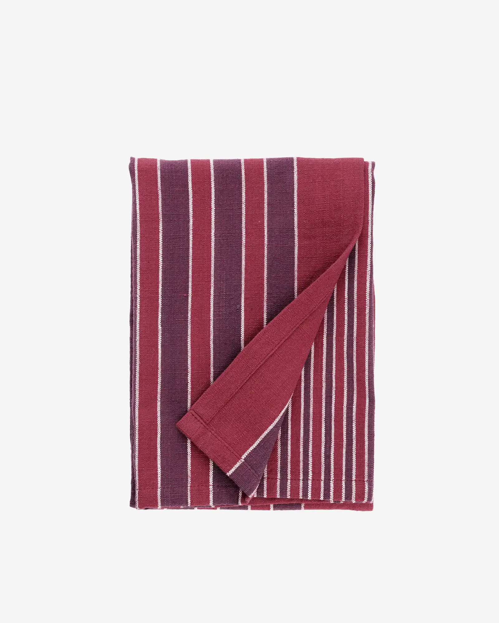 Keukenhanddoek STRIPED Raspberry, purple, white