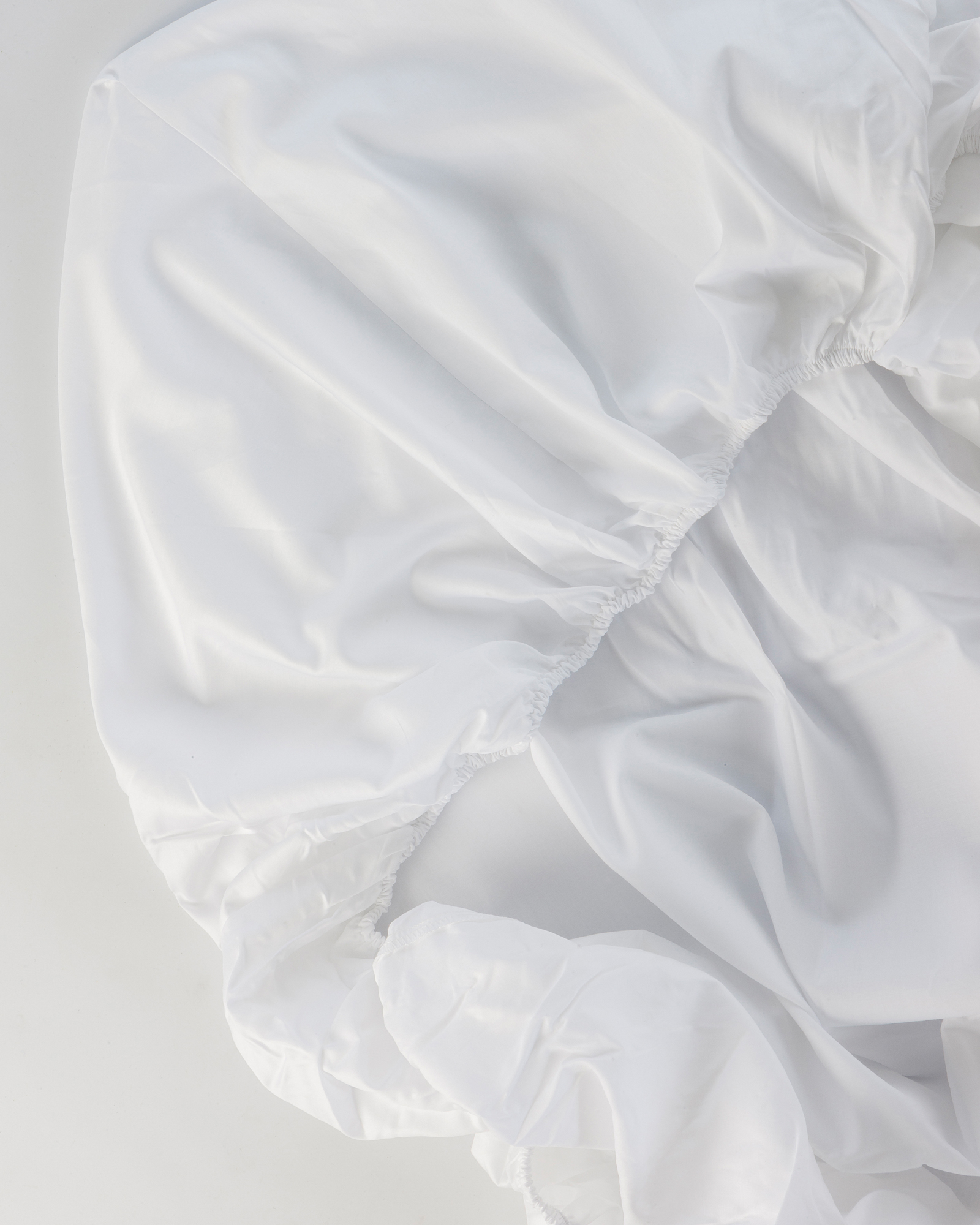 Drap housse ELEGANCE White