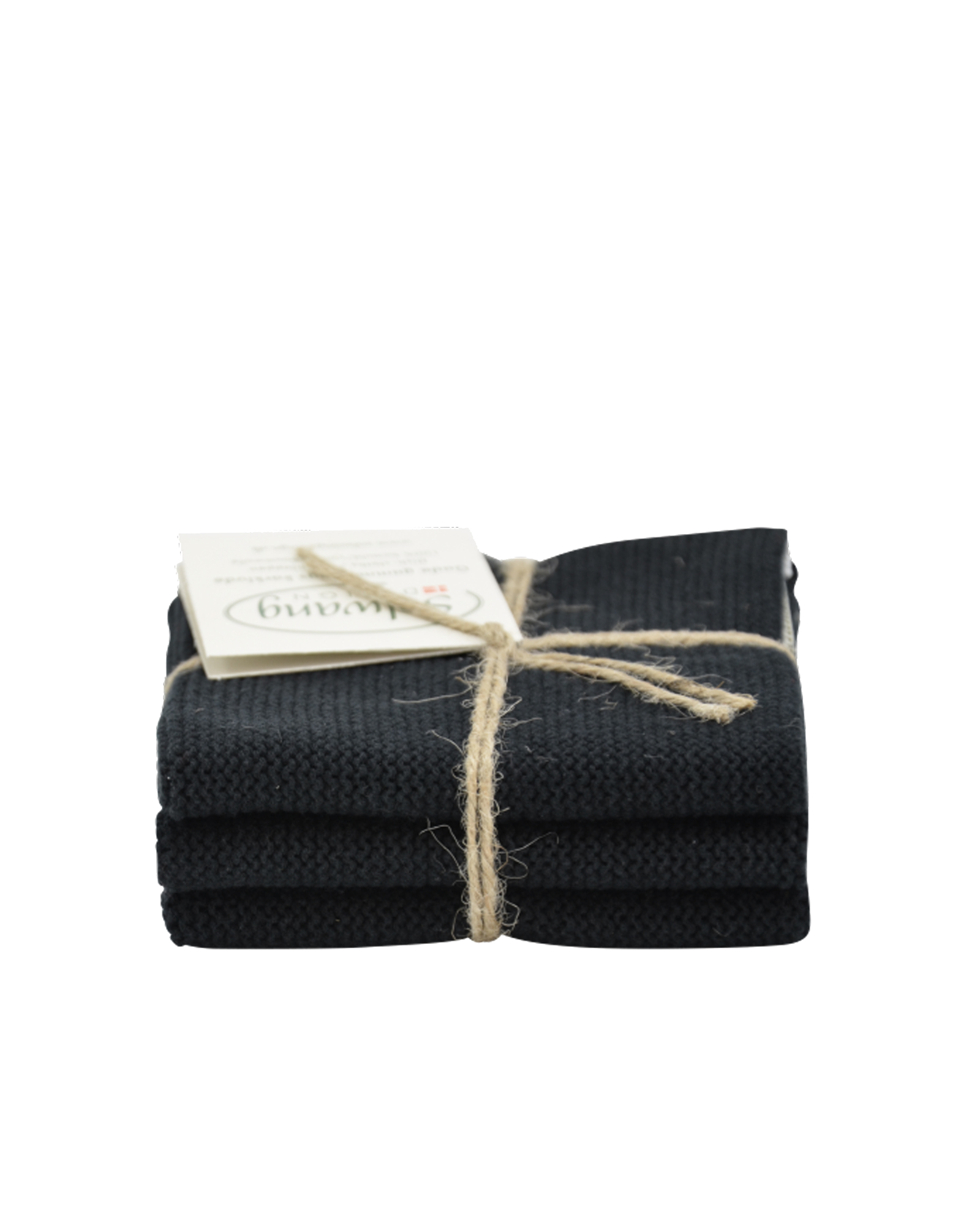 Solwang - Dish cloth SOLWANG - 3st 25x25 cm - Black 999