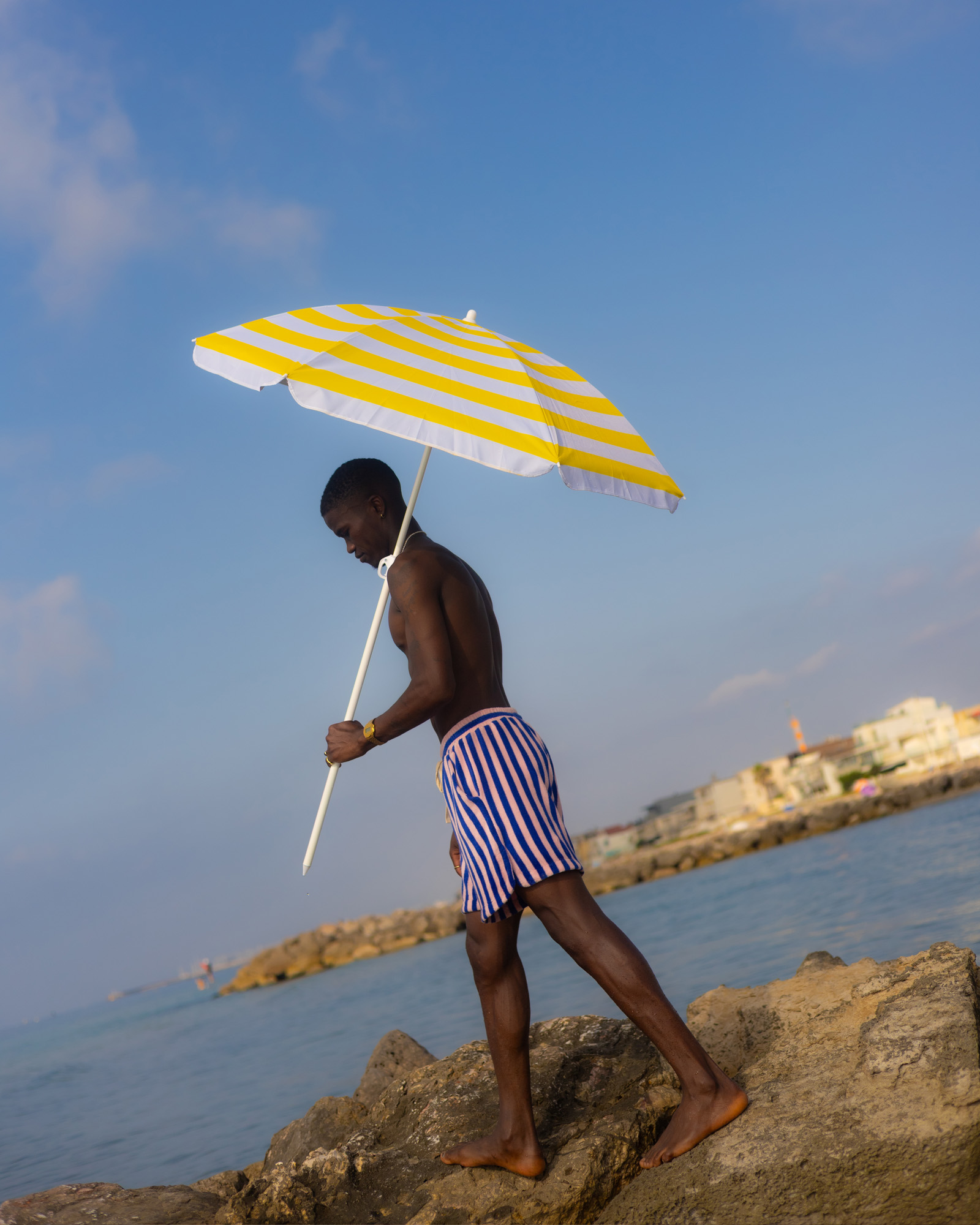 Shorts NARAM Dazzling blue & rose