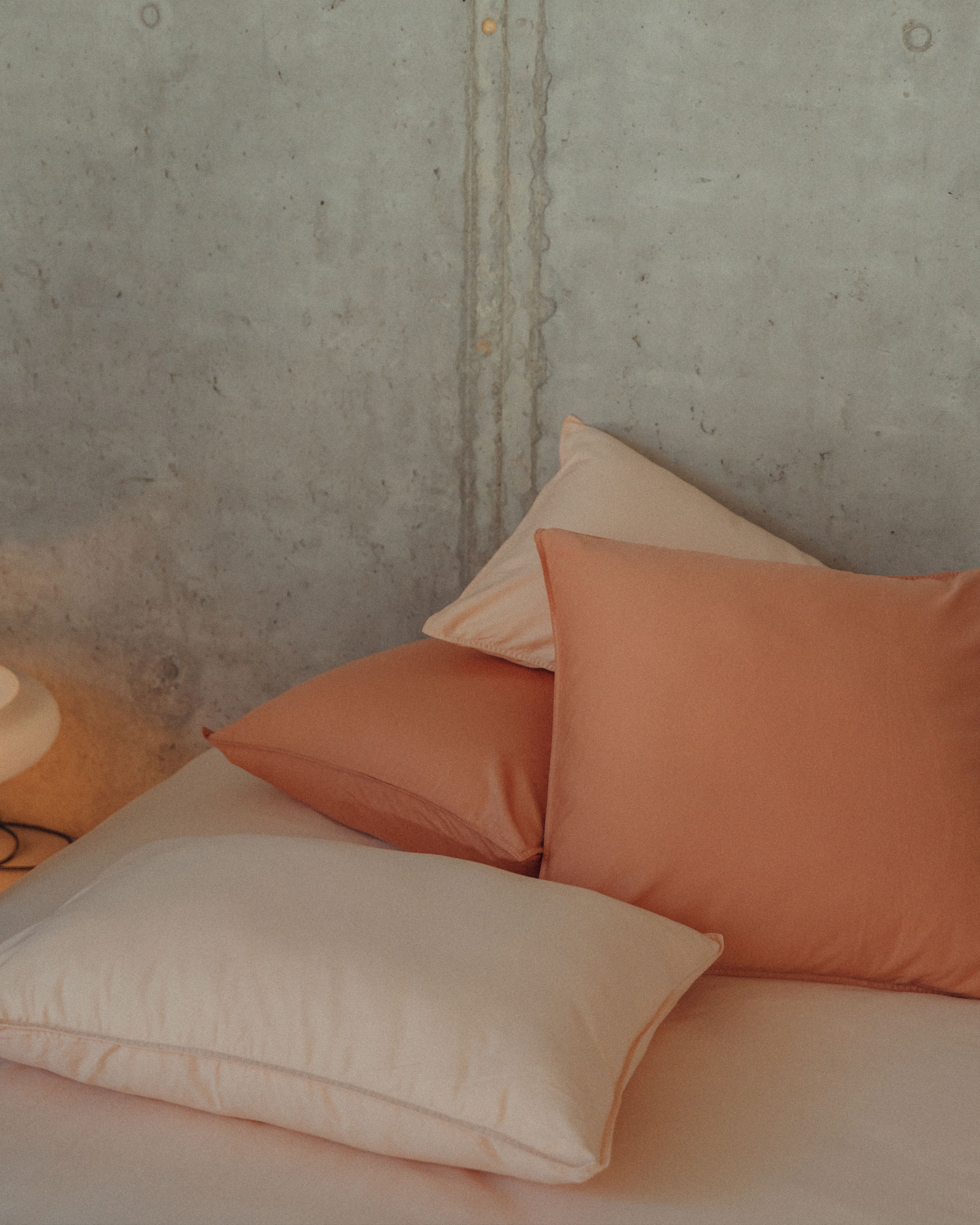Fitted sheet SUPERSOFT SATEEN Peach