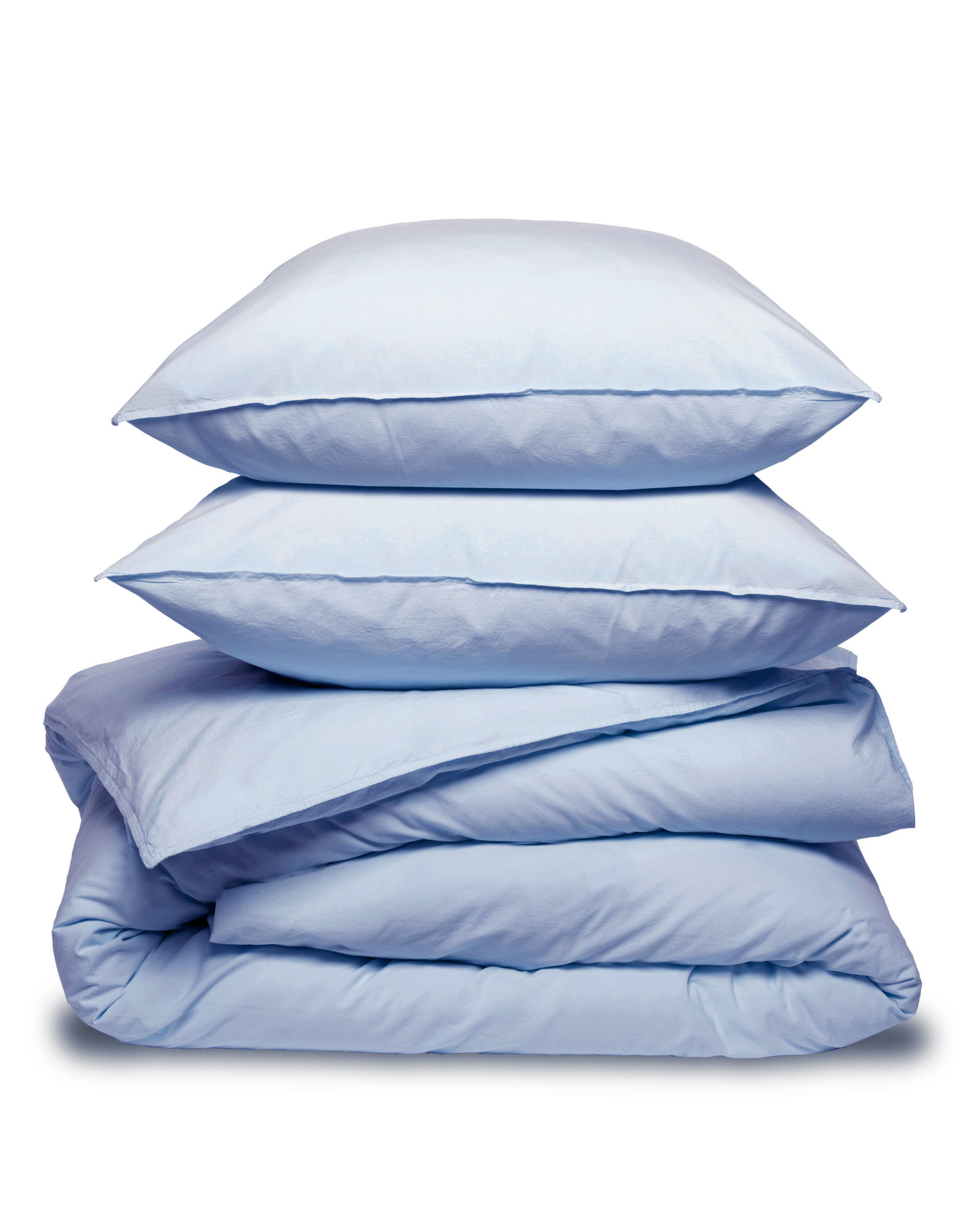 Bed linen set VINTAGE COTTON Baby Blue