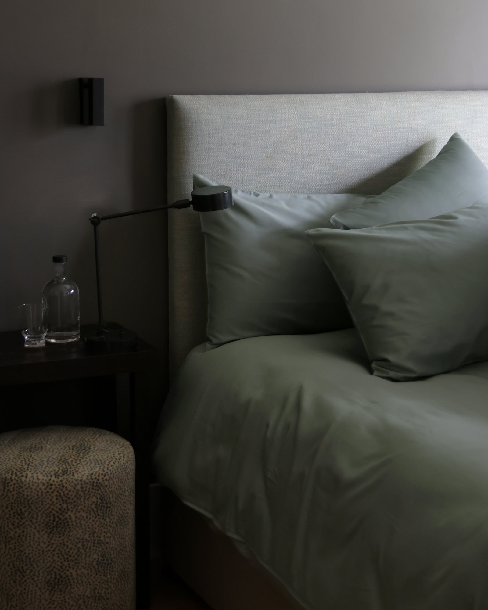 Bed linen set SATI Green Grey