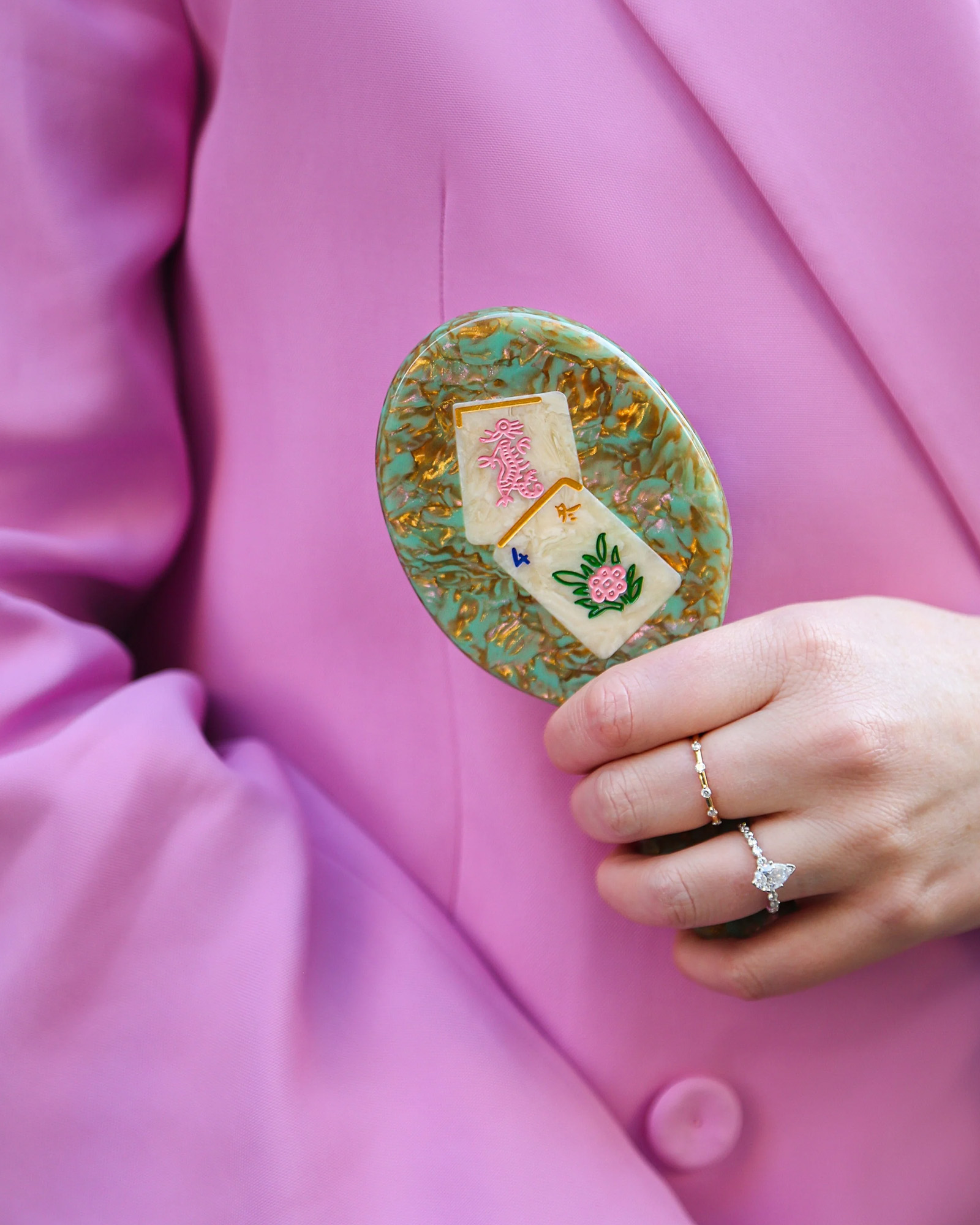 Hairbrush SOLAR ECLIPSE Mahjong