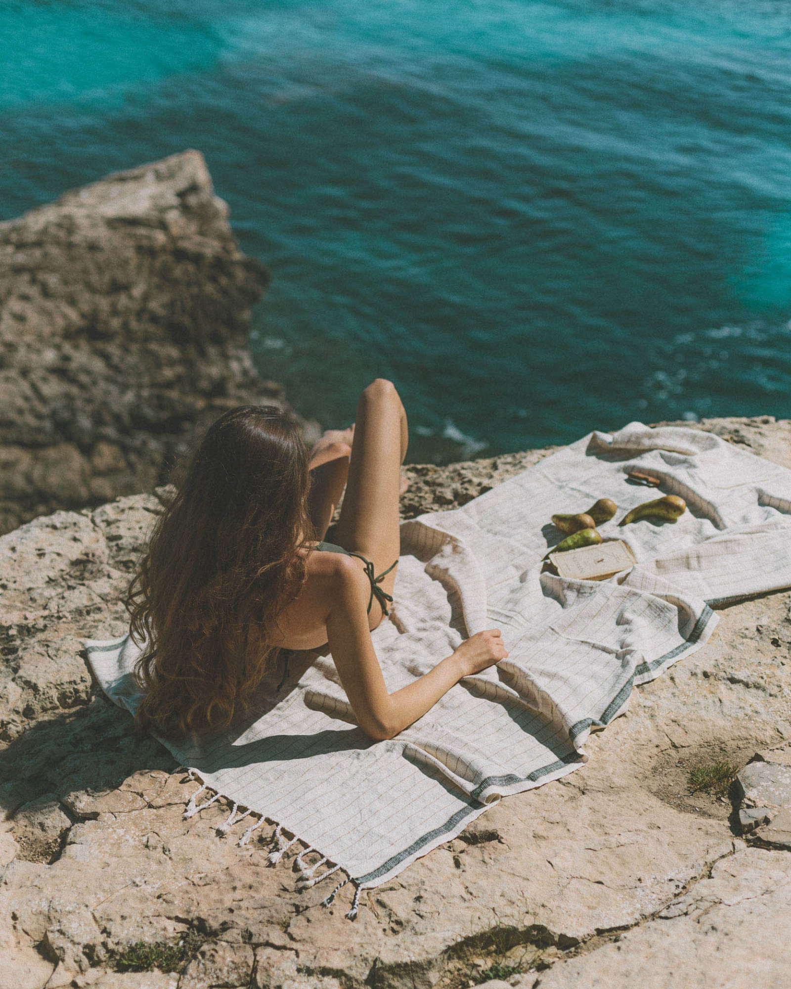 Drap de plage BAHIA Black