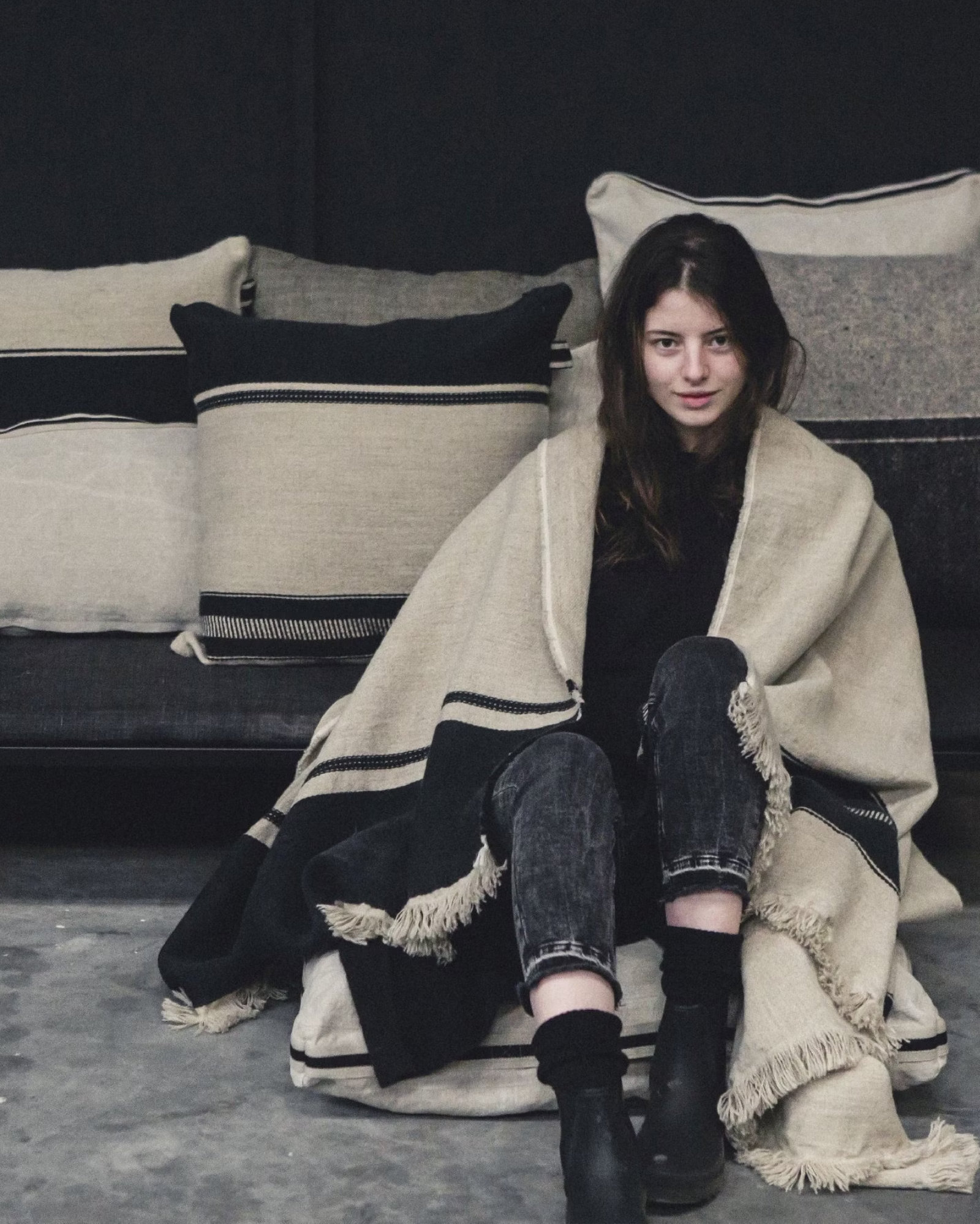 Kussen MARSHALL Multi stripe