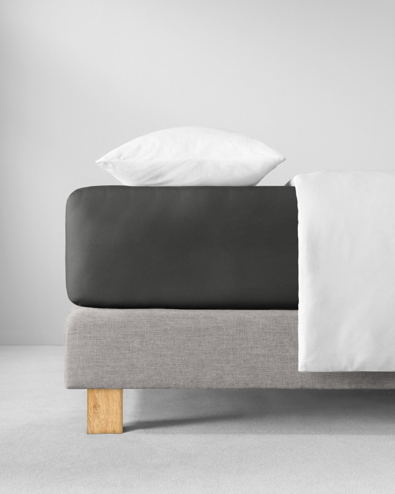 Drap housse JERSEY schiefer