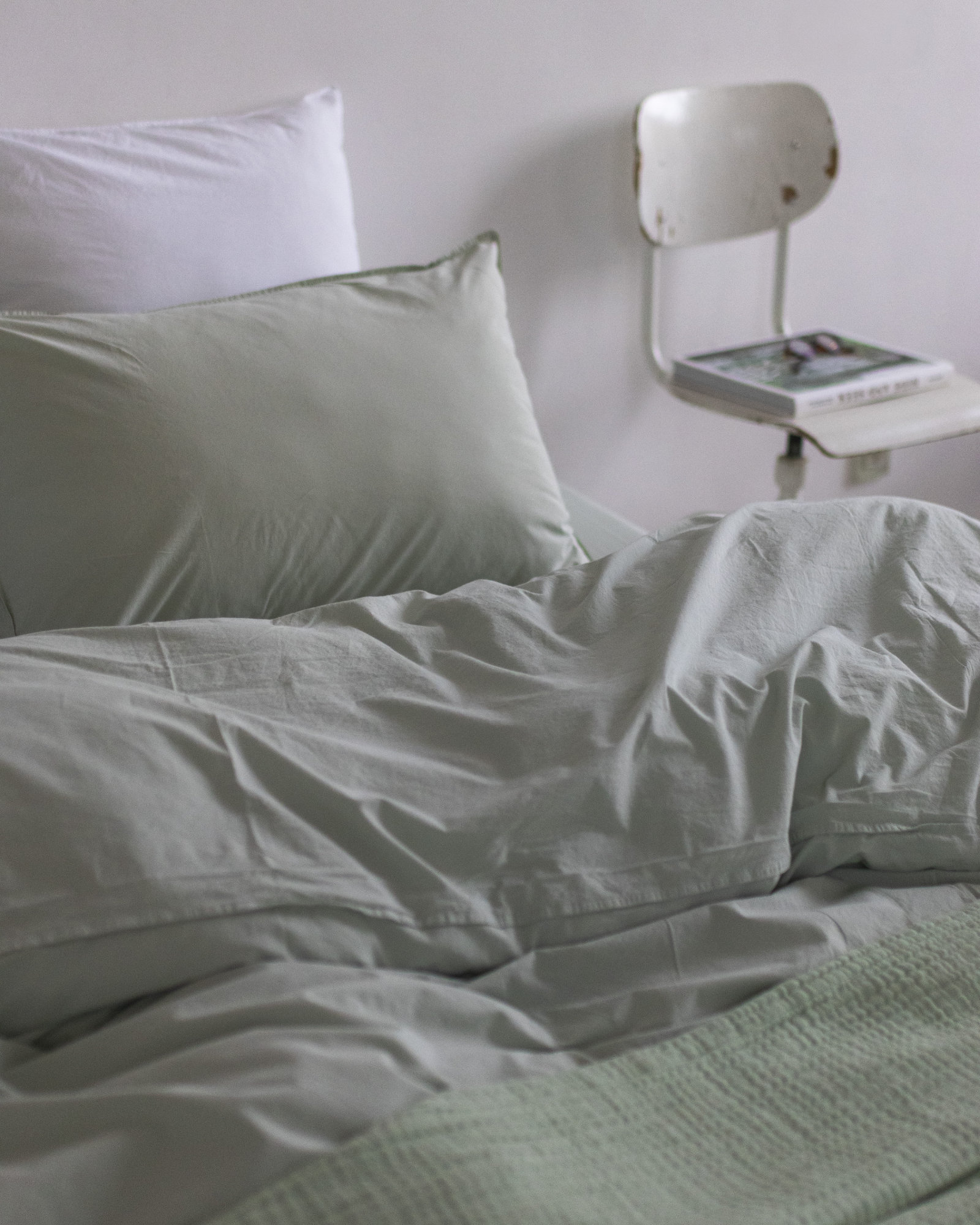 Bed linen set VINTAGE COTTON Green tea