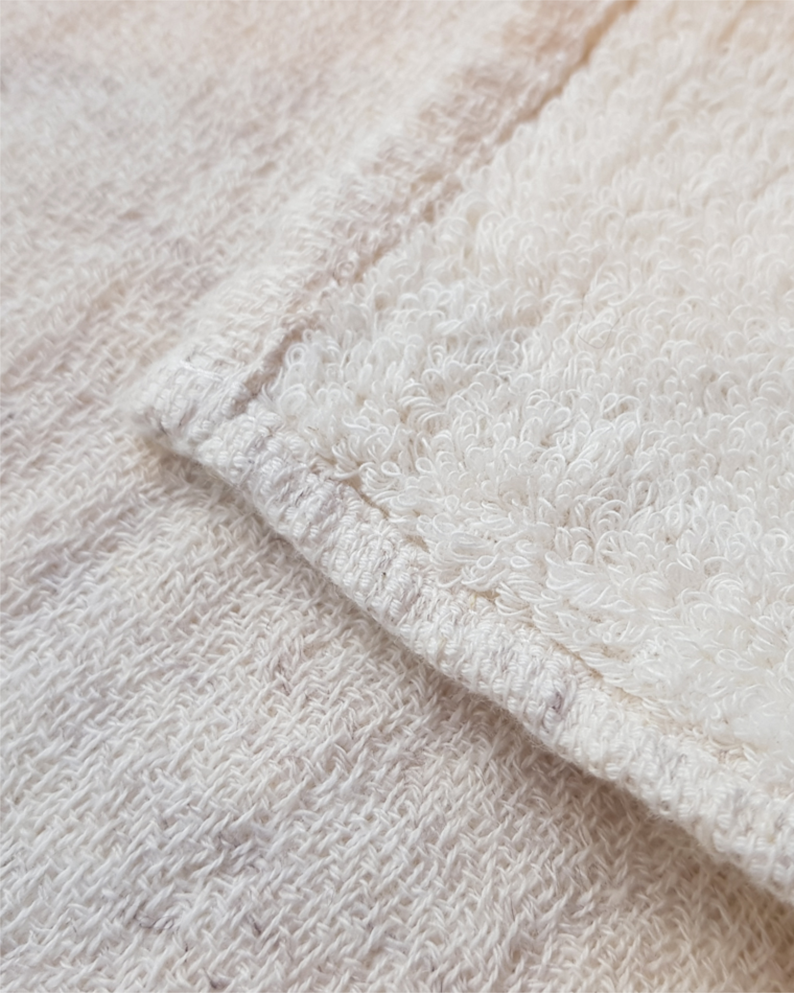 Kenkawai - Handdoek CLAIRE - 60x120 cm - Almond