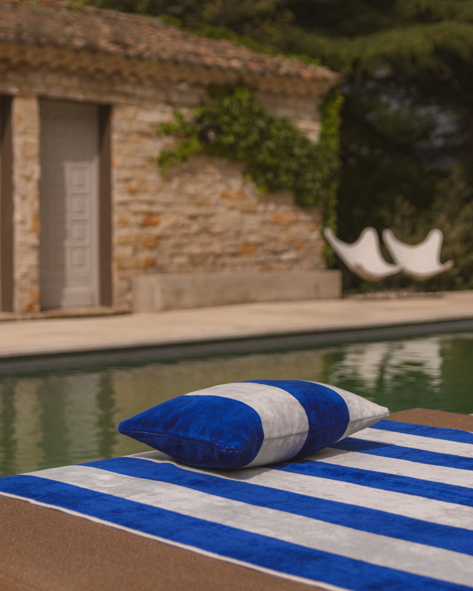 Kussen PLACE RESERVEE Mykonos Blue 