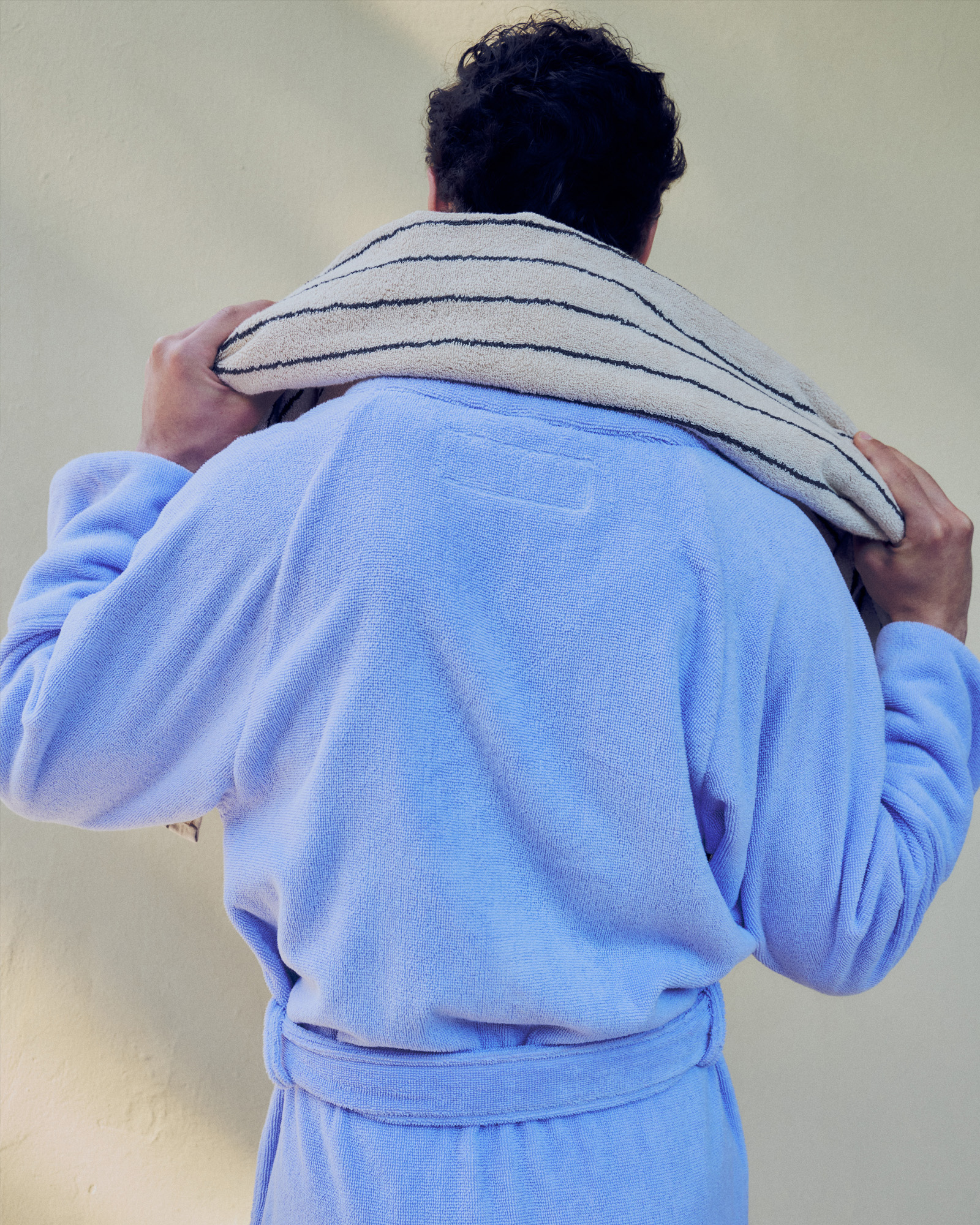 Bathrobe NARAM Lavender Blue