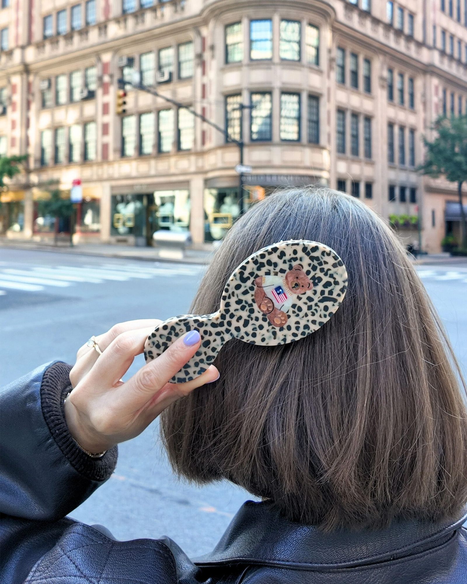 Haarborstel SOLAR ECLIPSE Americana Teddy