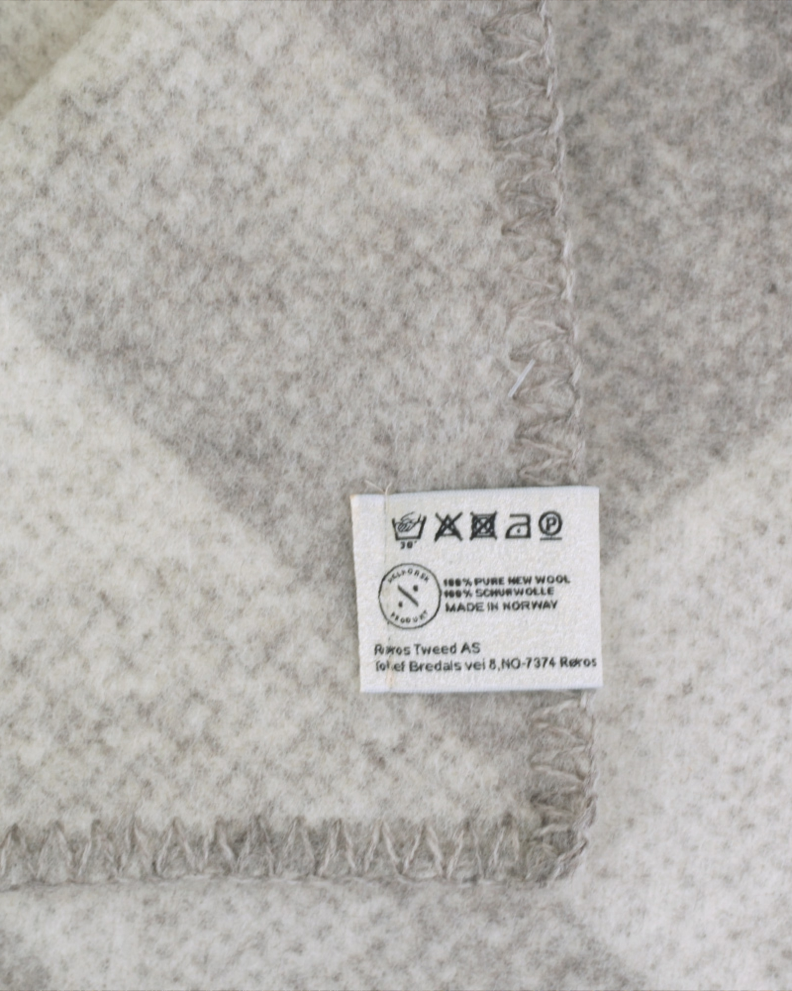 Røros Tweed - Plaid  LYNILD - 135x200 cm - Mint