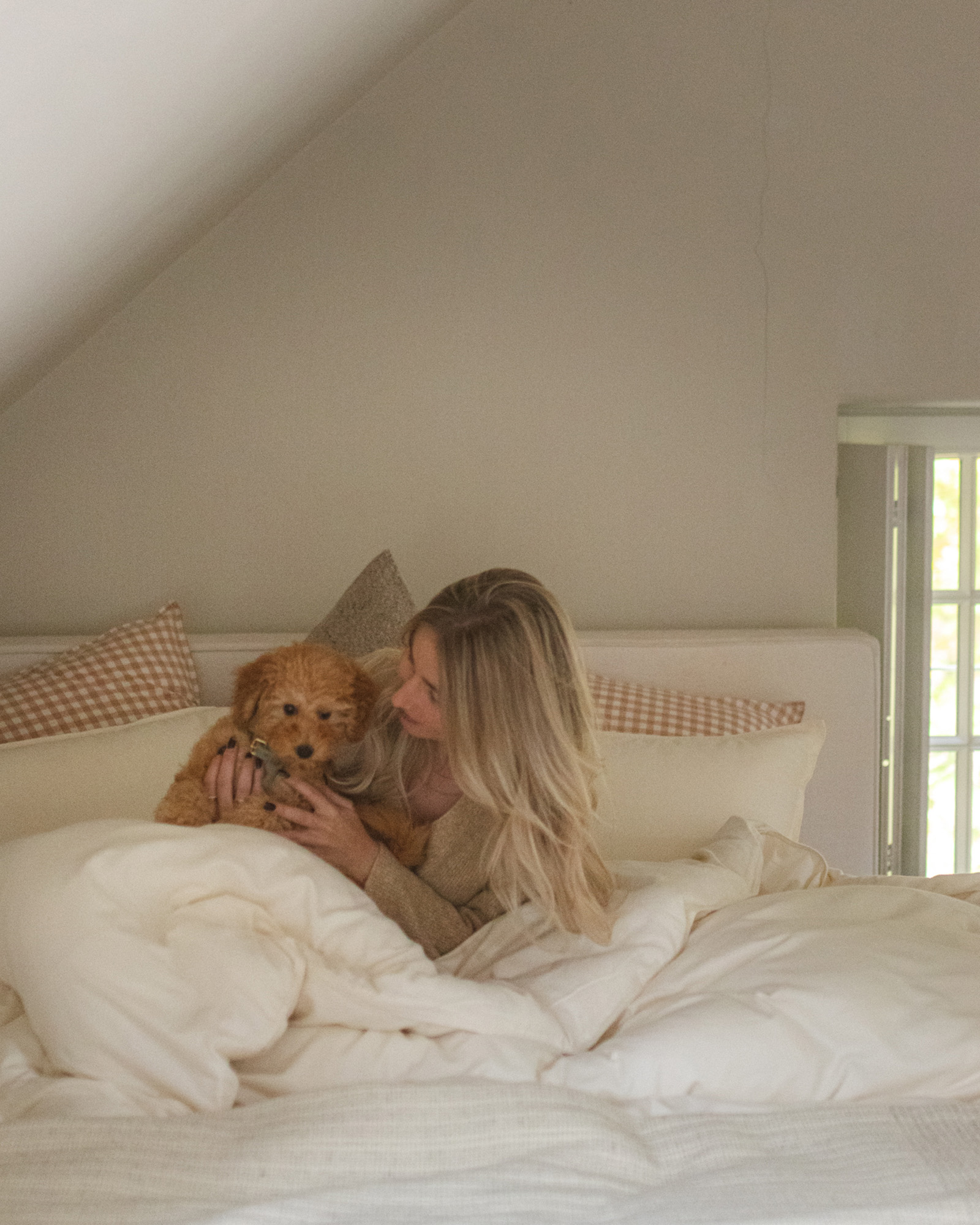 Dekbedset SAAS FEE Ivory