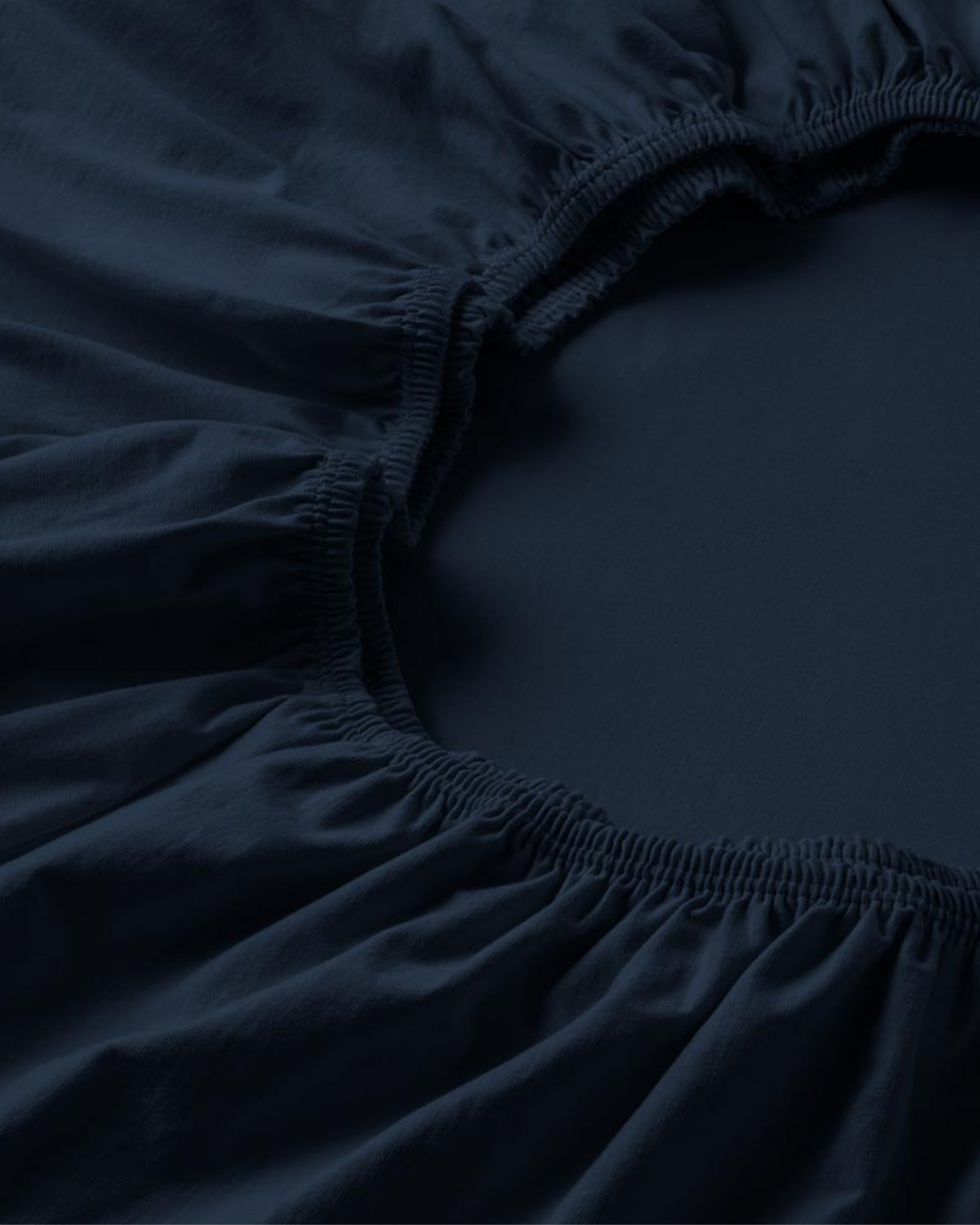 Hoeslaken JERSEY indigo