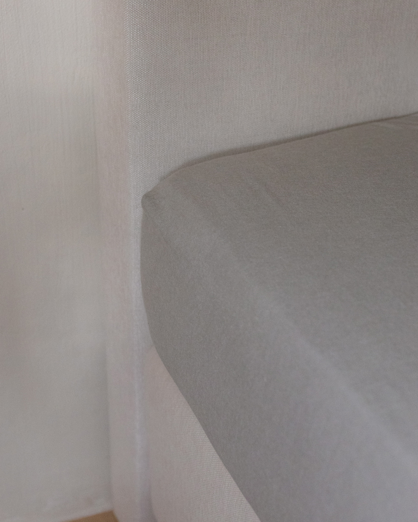 Fitted sheet CHAMONIX CHAMBRAY FLANEL