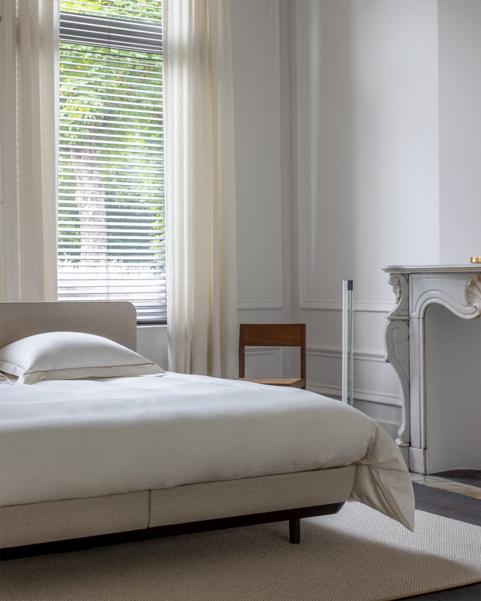 Nill Spring - Boxspring CURVO (excl. mont.) Fabric Group K - 200x220 - Fabric Group K