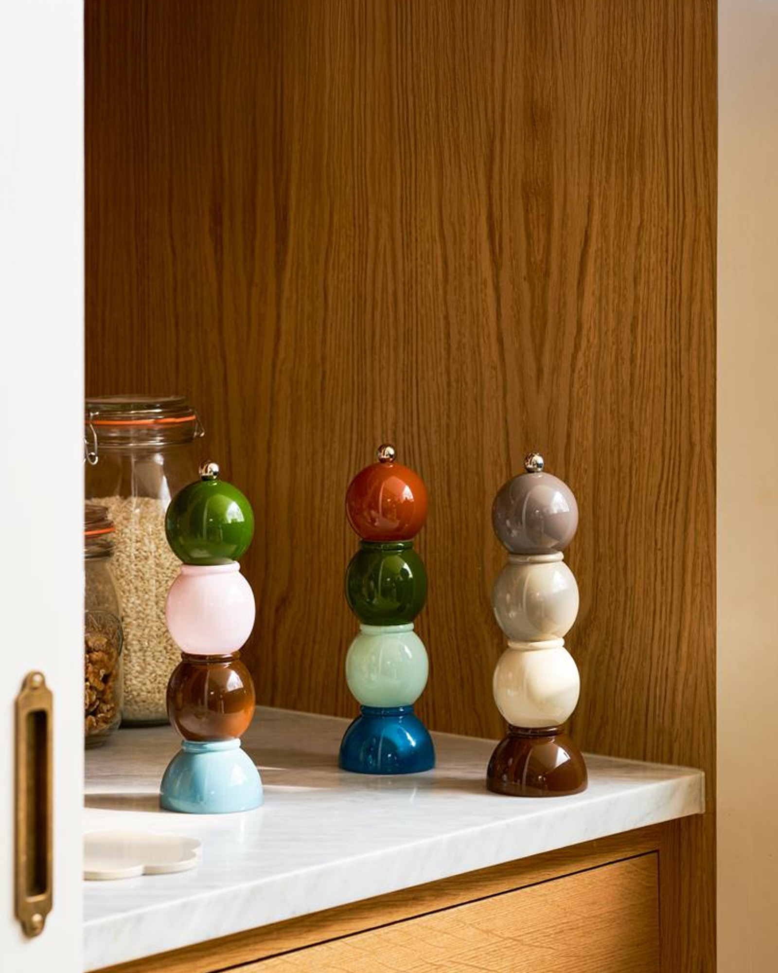 Peper- of zoutmolen BOBBIN Multi Grey