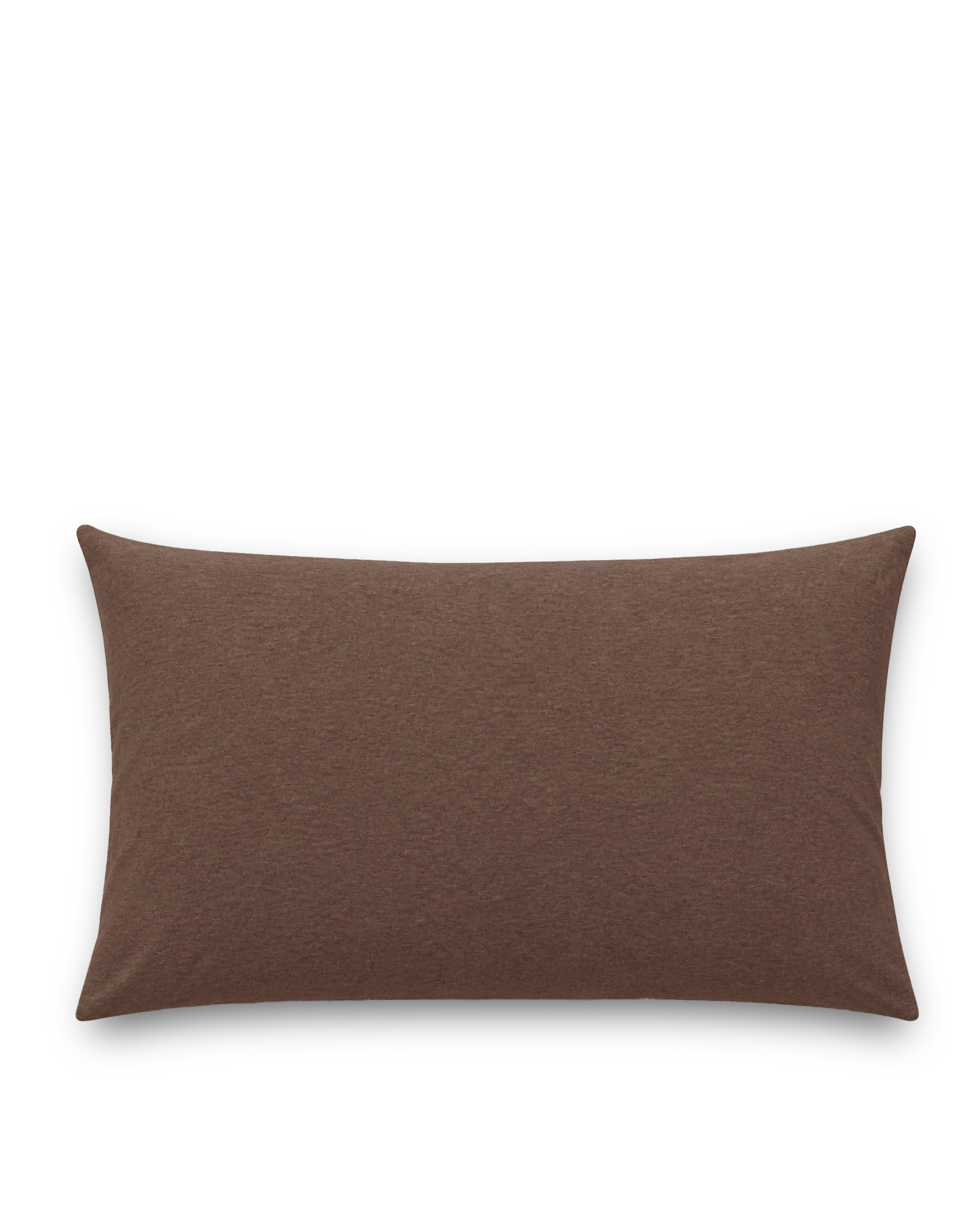 Pillowcase SUNDAY JERSEY Brown melange