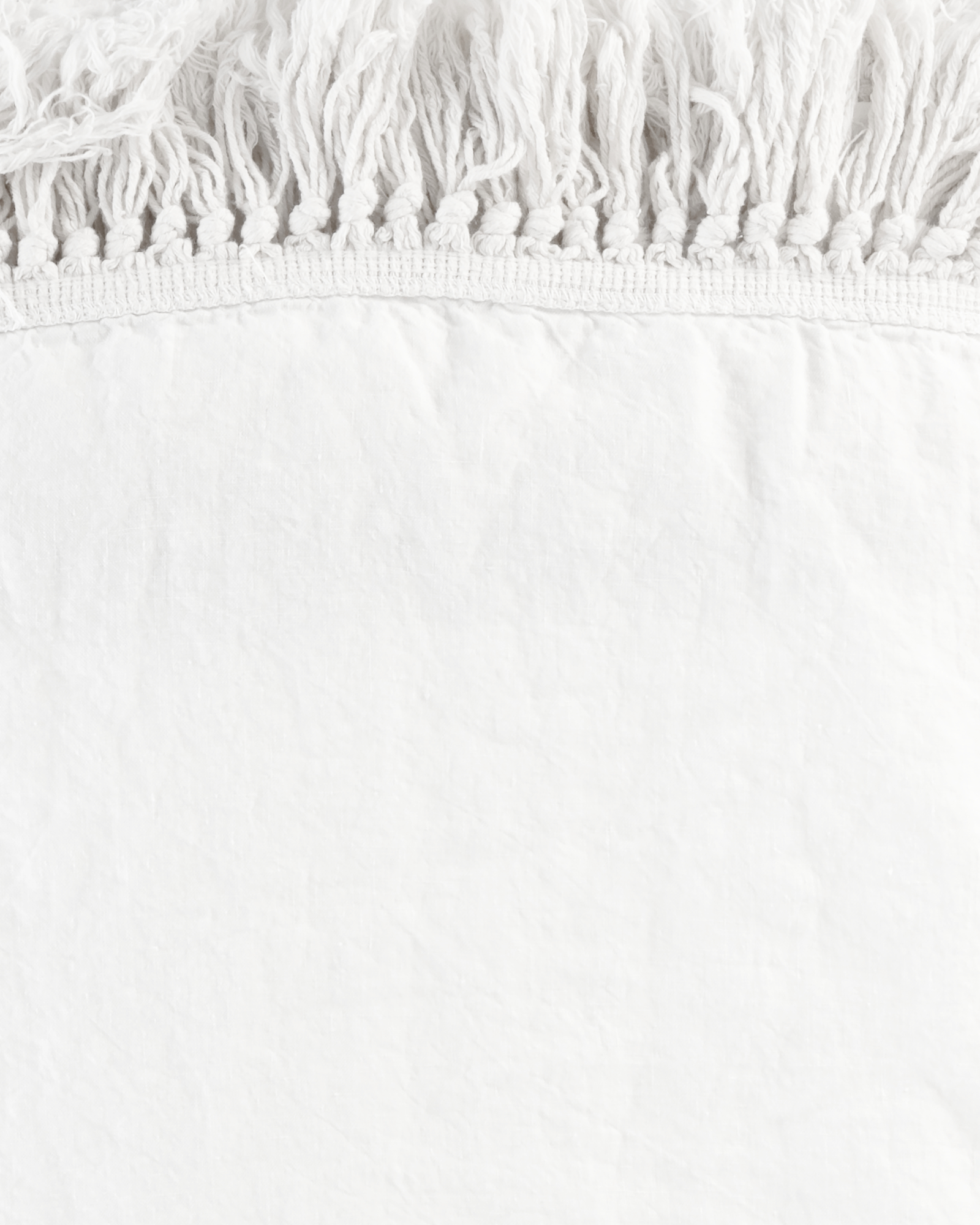 MARIE-MARIE - Bedspread LINEN STORIES White - 285x260 cm - White