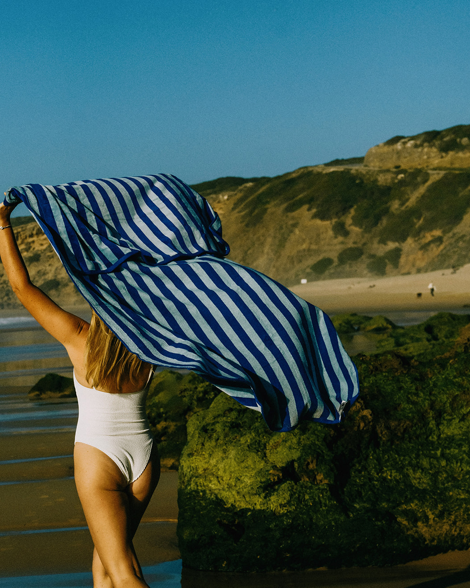Strandlaken CABANE Mykonos Blue/Atlantic