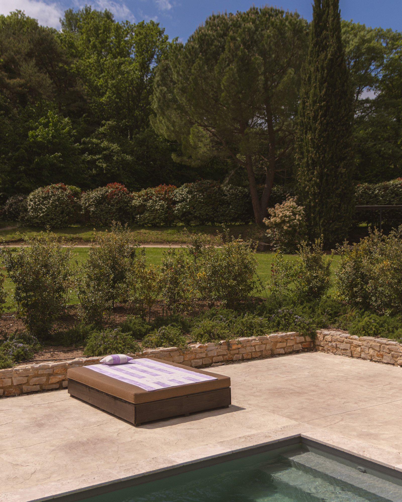 Drap de plage PLACE RESERVEE Lavender 