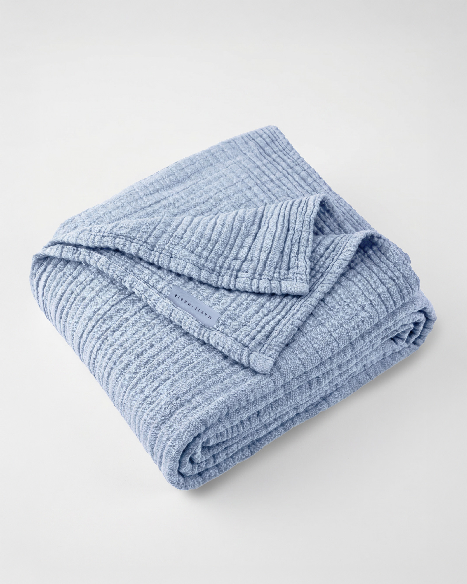 Bedsprei VINTAGE COTTON Baby Blue