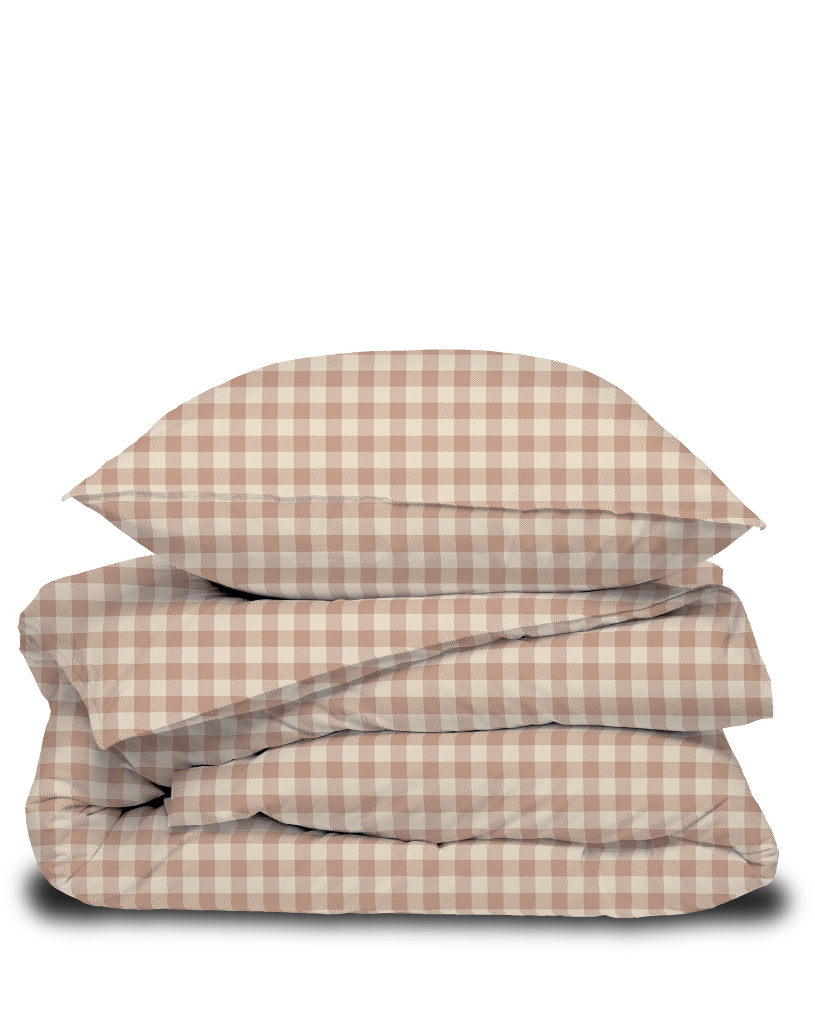 Dekbedset VICHY FLANEL Maple Sugar