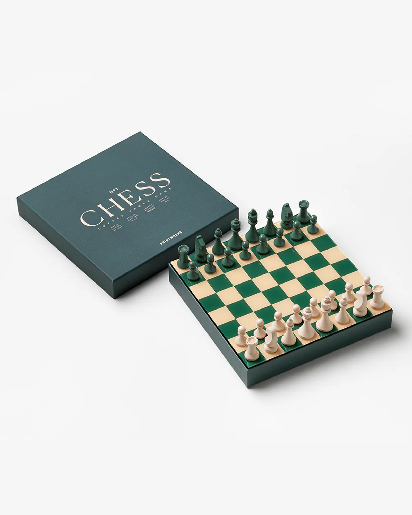 Board Game CHESS SET Green