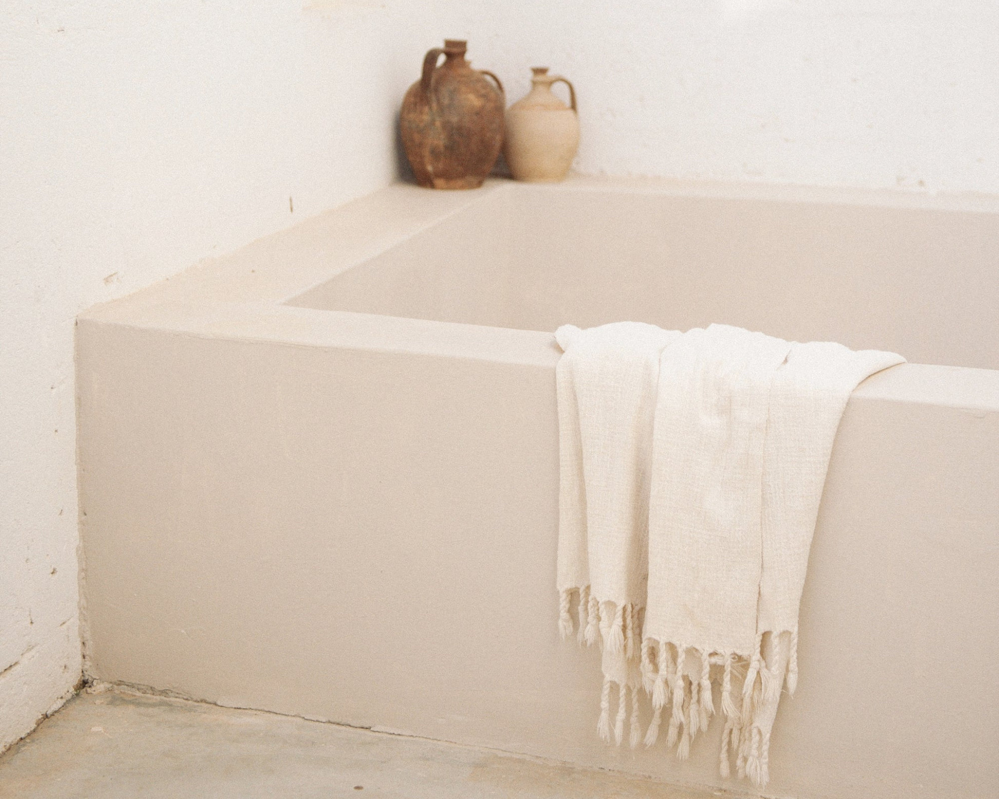 Mizar & Alcor - Beach towel LAMU - 100x200 cm - Natural