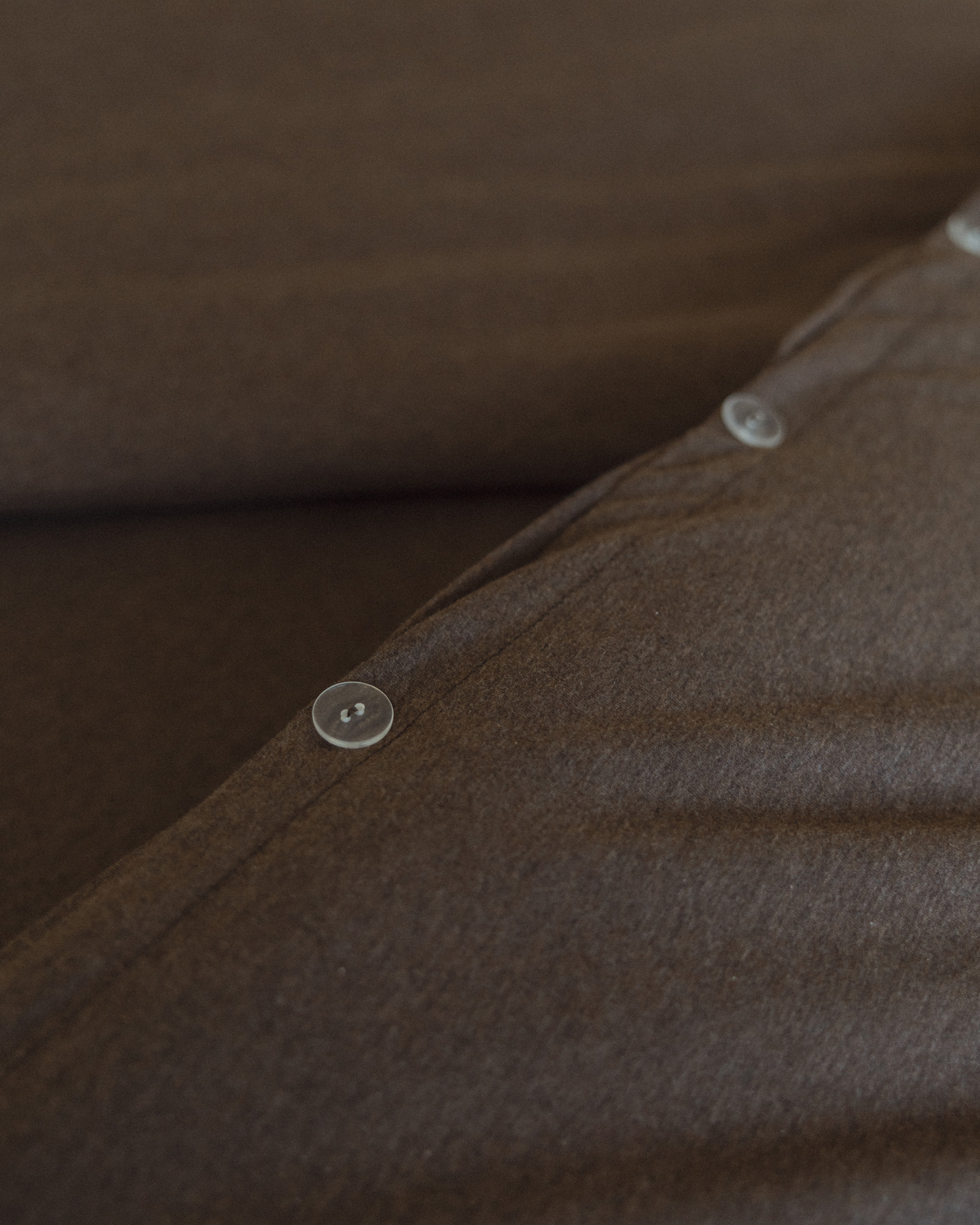Dekbedset SUNDAY JERSEY Brown melange