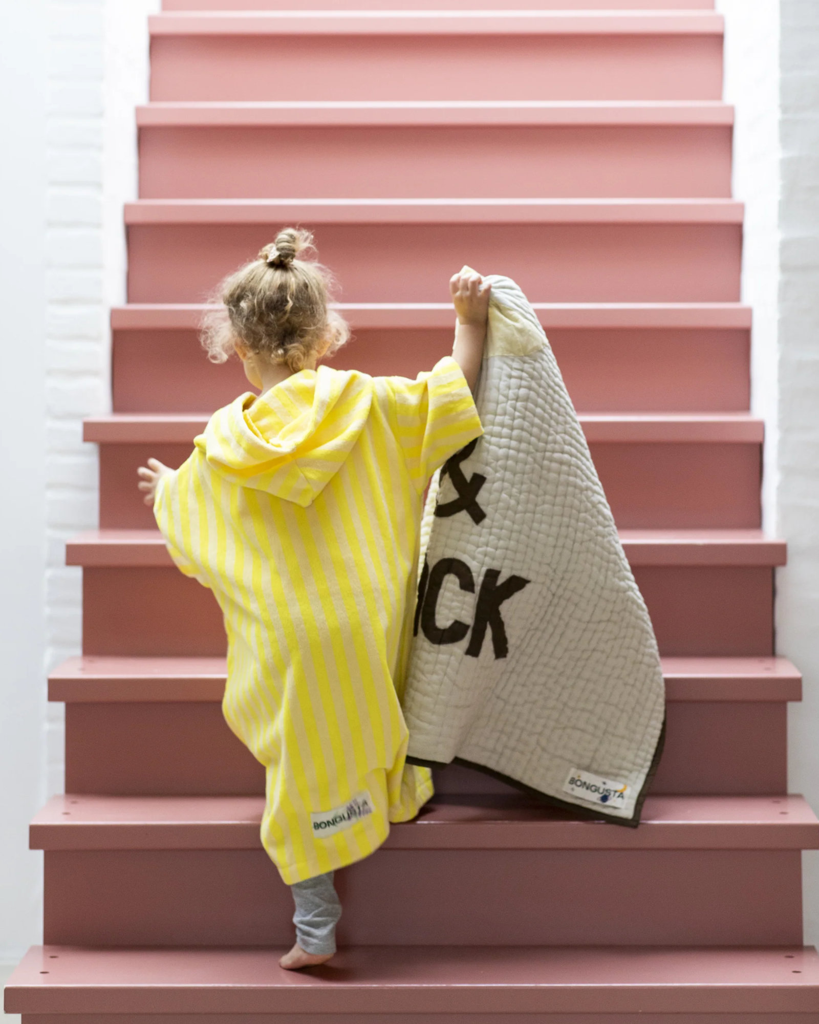 Poncho NARAM Pristine & Neon yellow