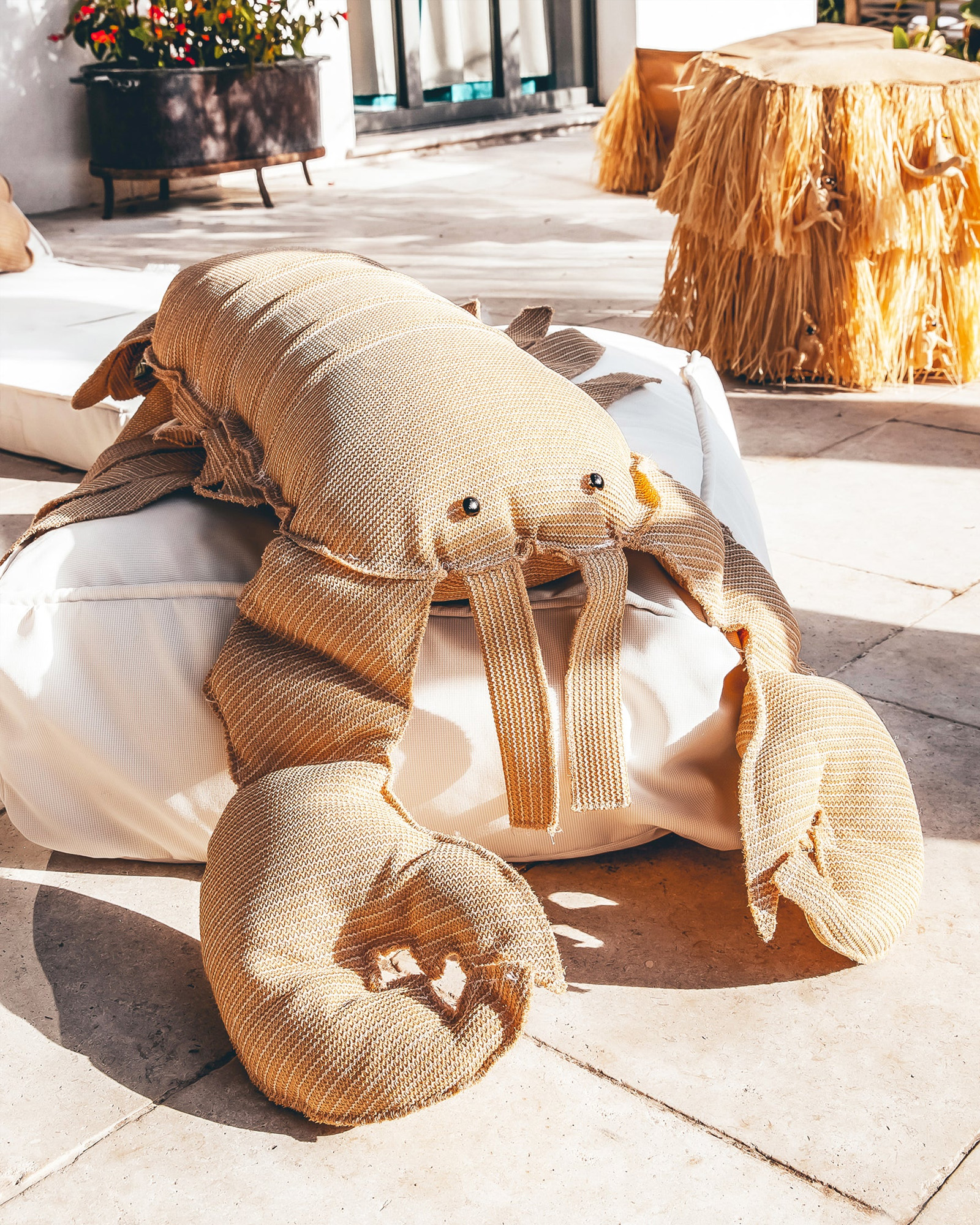 Cushion RAPHIA Homard