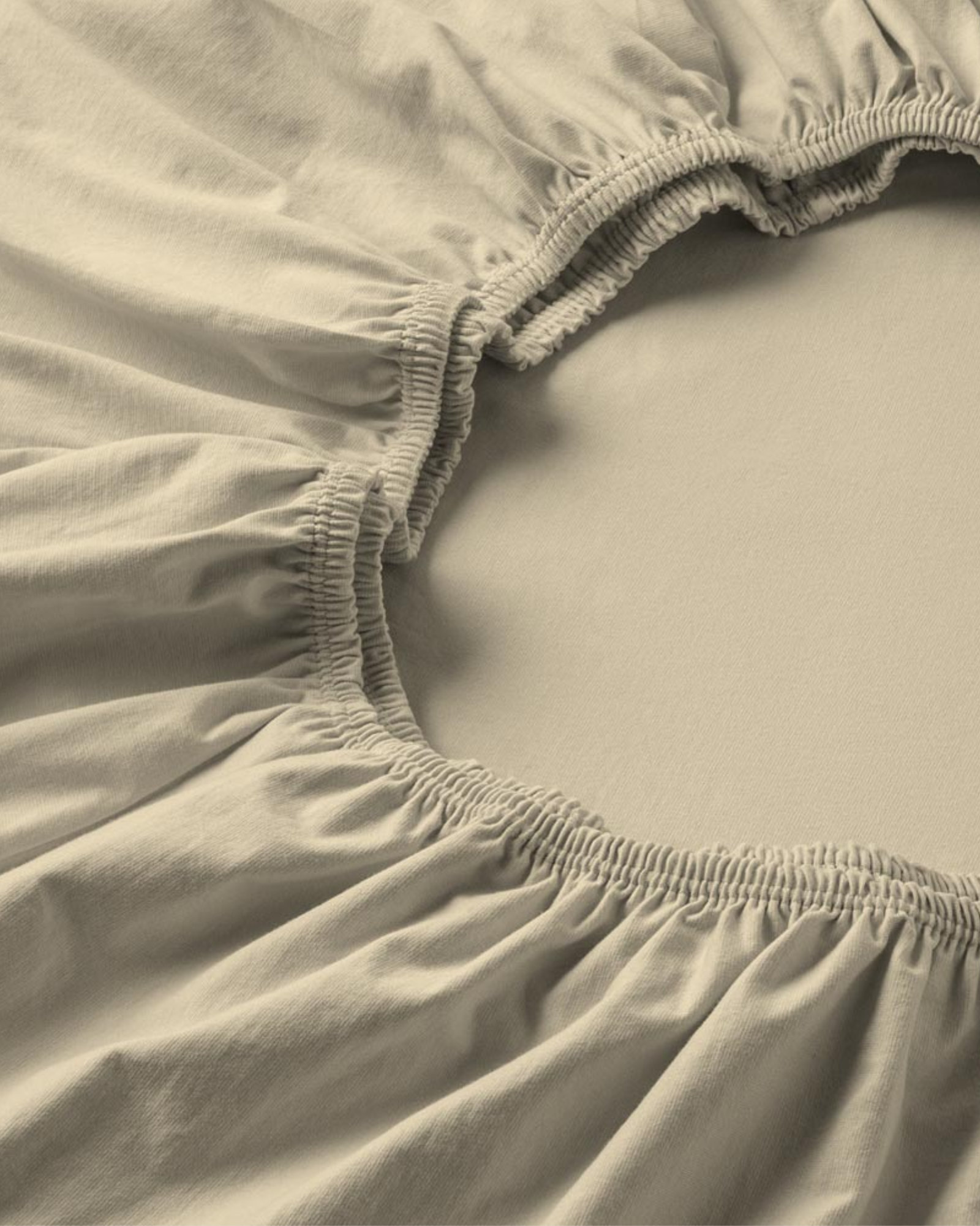 Fitted sheet JERSEY leinen