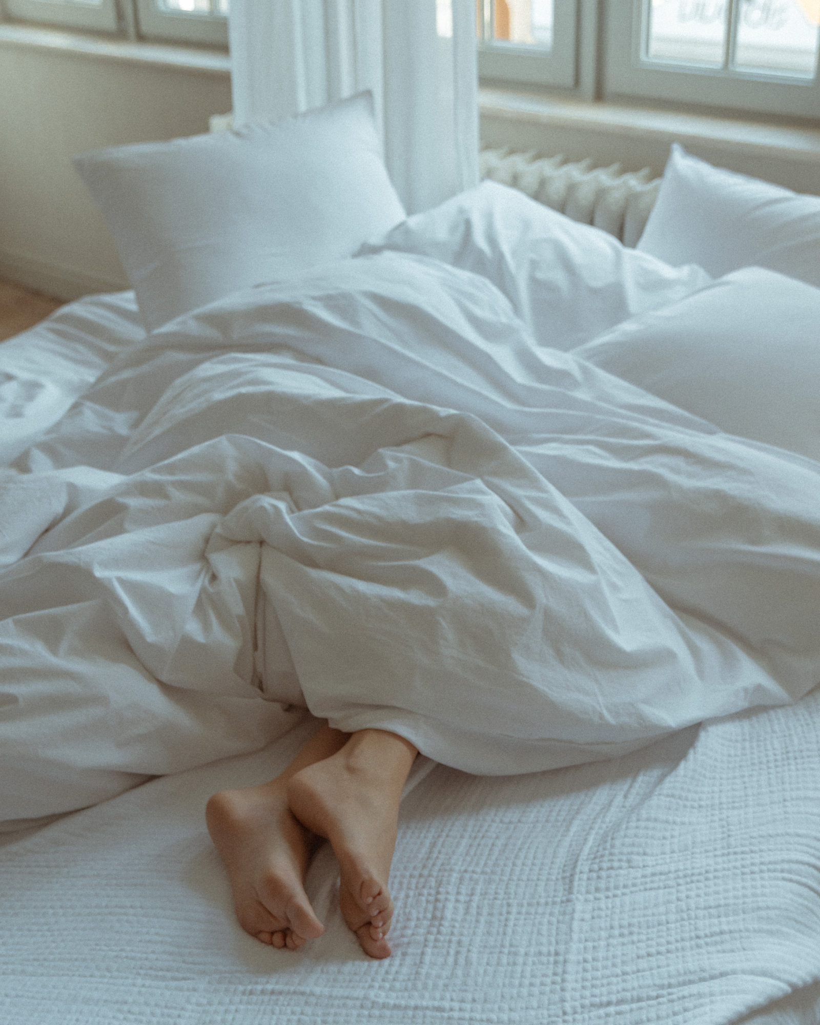 Cushion VINTAGE COTTON White Snow