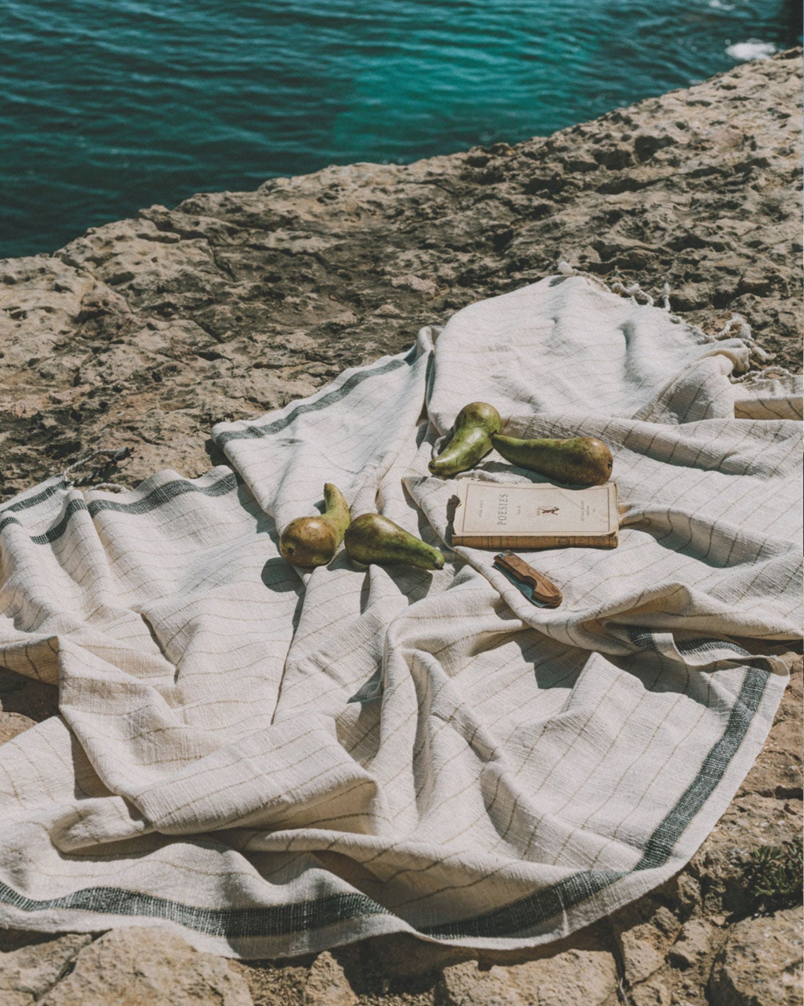 Drap de plage BAHIA Black