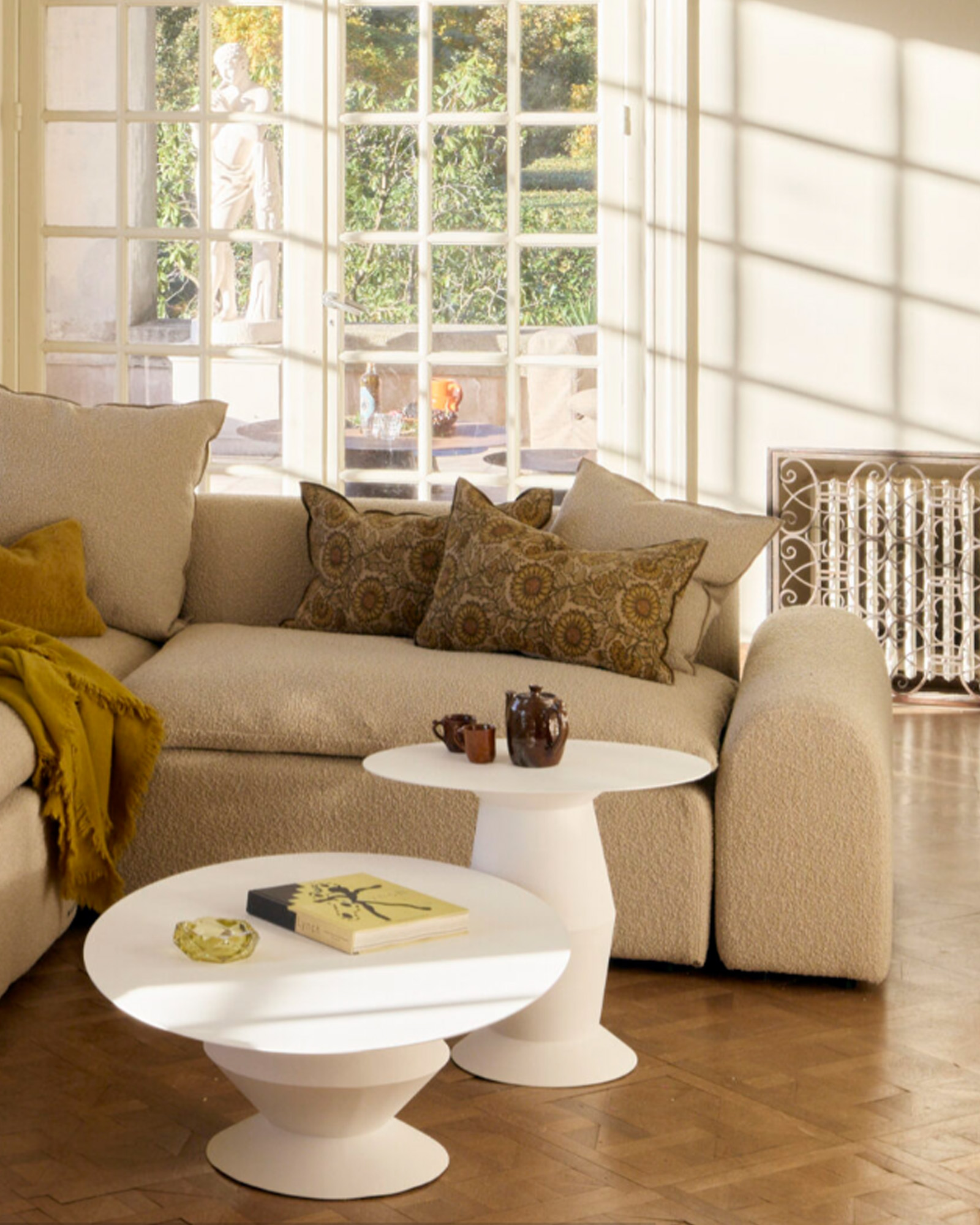 Coussin WABI SABI Les Tournesols Bronze