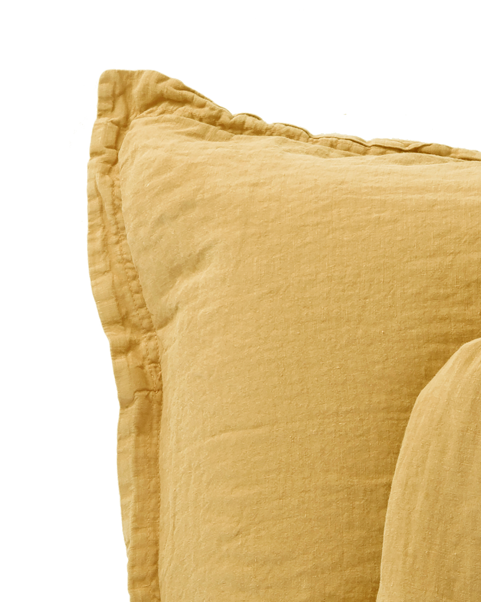 MARIE-MARIE - Pillowcase LINEN STORIES Sweet corn - 50x75 cm - Sweet corn