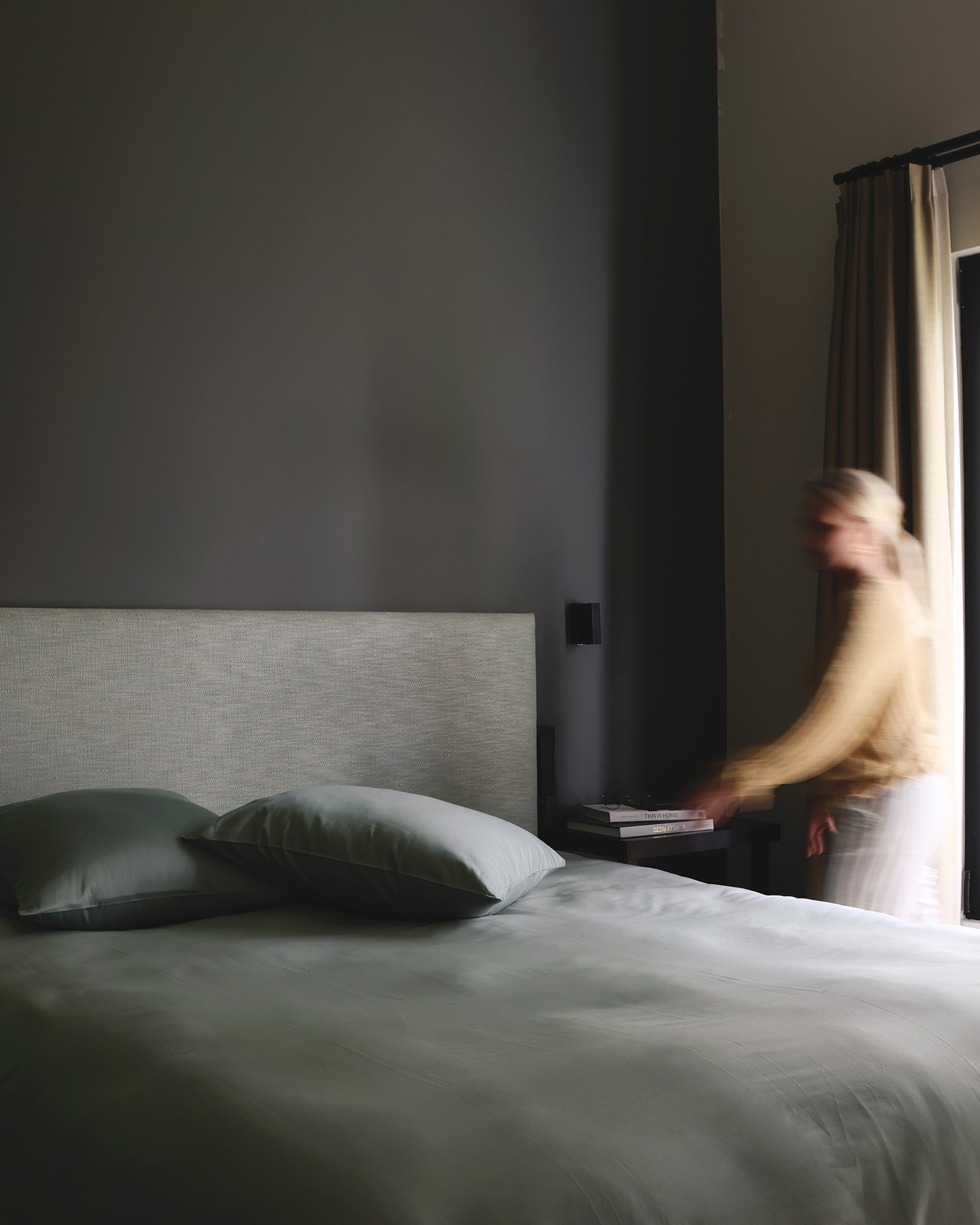 Bed linen set SATI Green Grey